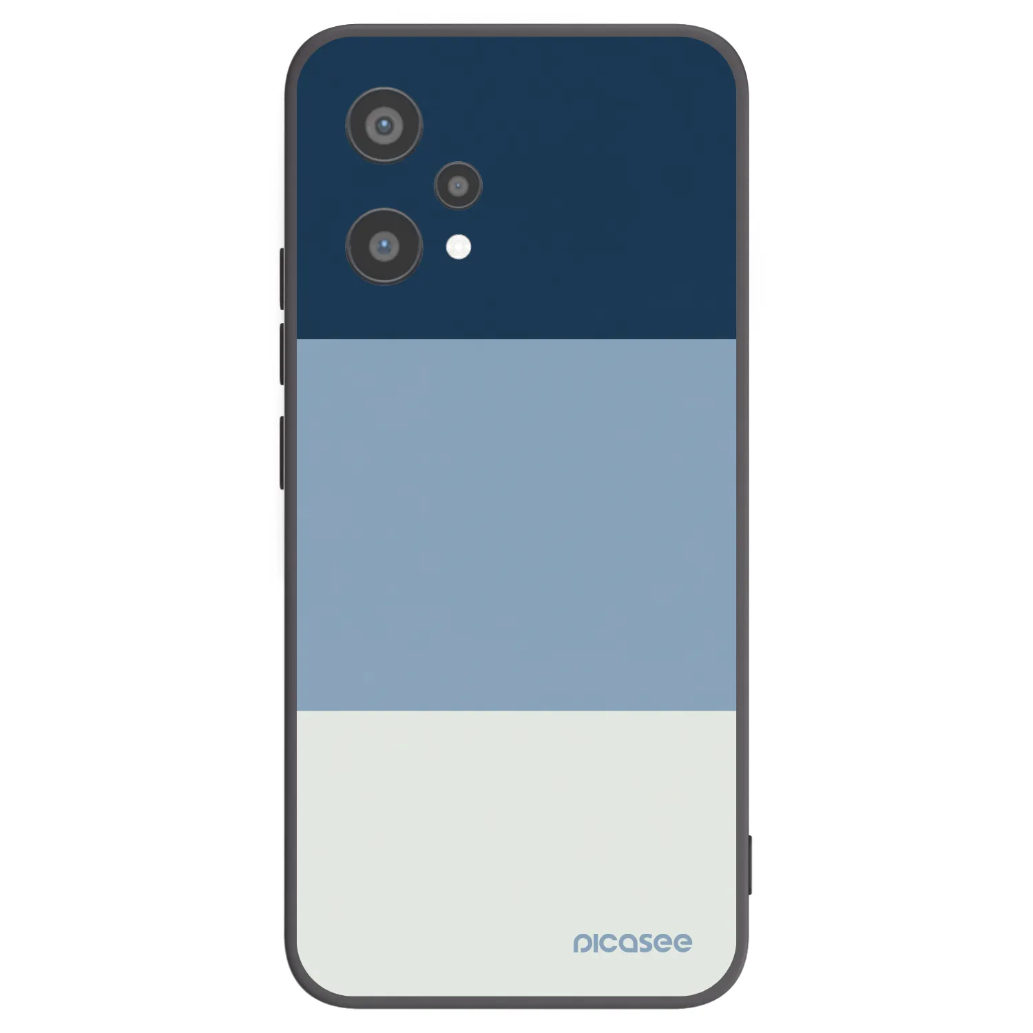 Picasee silikonový černý obal pro Realme 9 Pro 5G - Coastal Blue