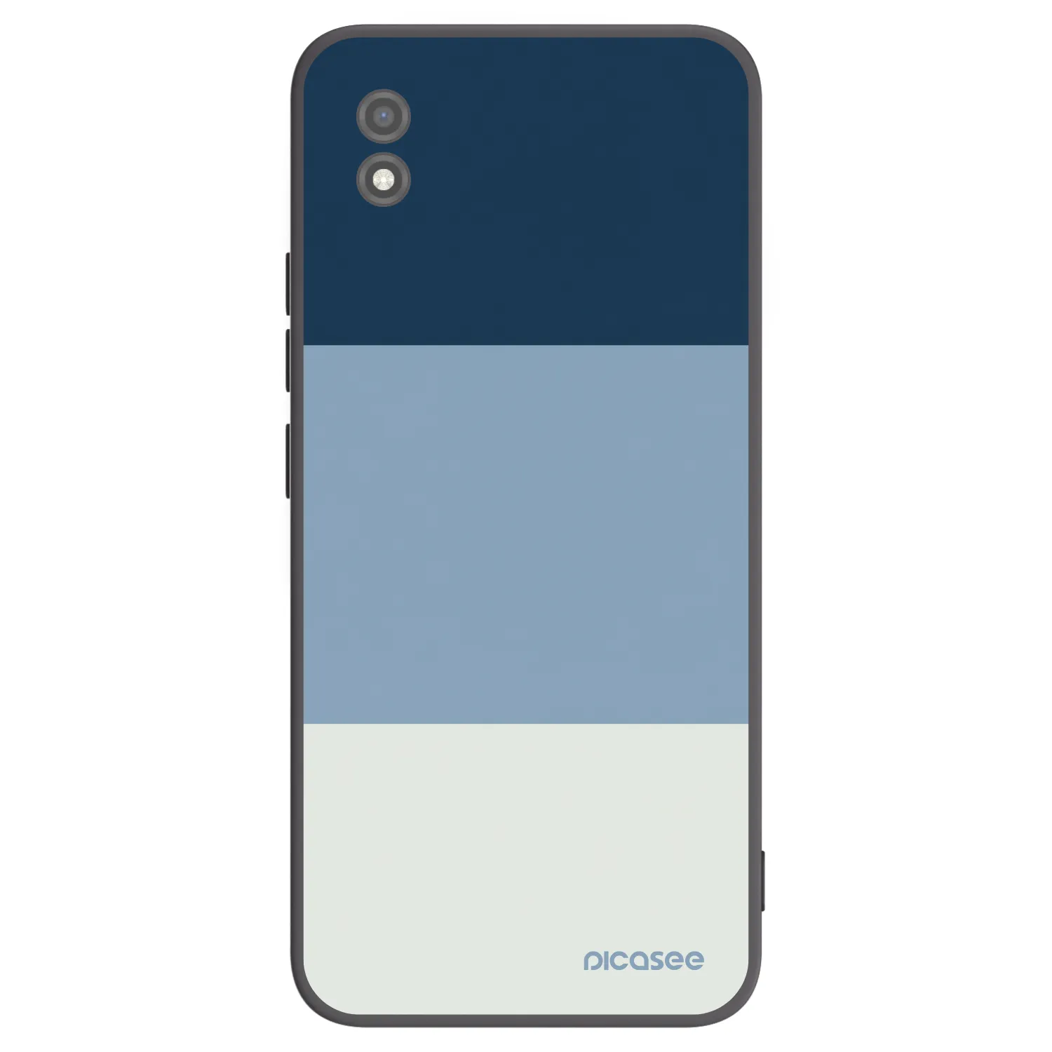 Picasee silikonový černý obal pro Realme C11 (2021) - Coastal Blue