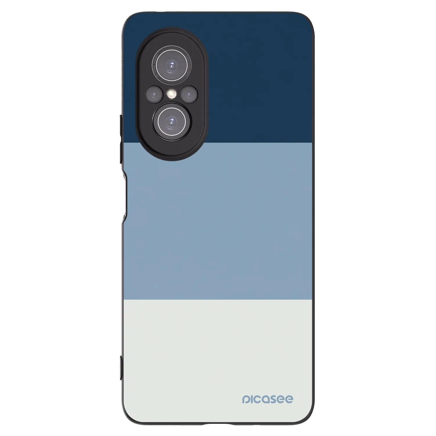Picasee silikonový černý obal pro Huawei Nova 9 SE - Coastal Blue