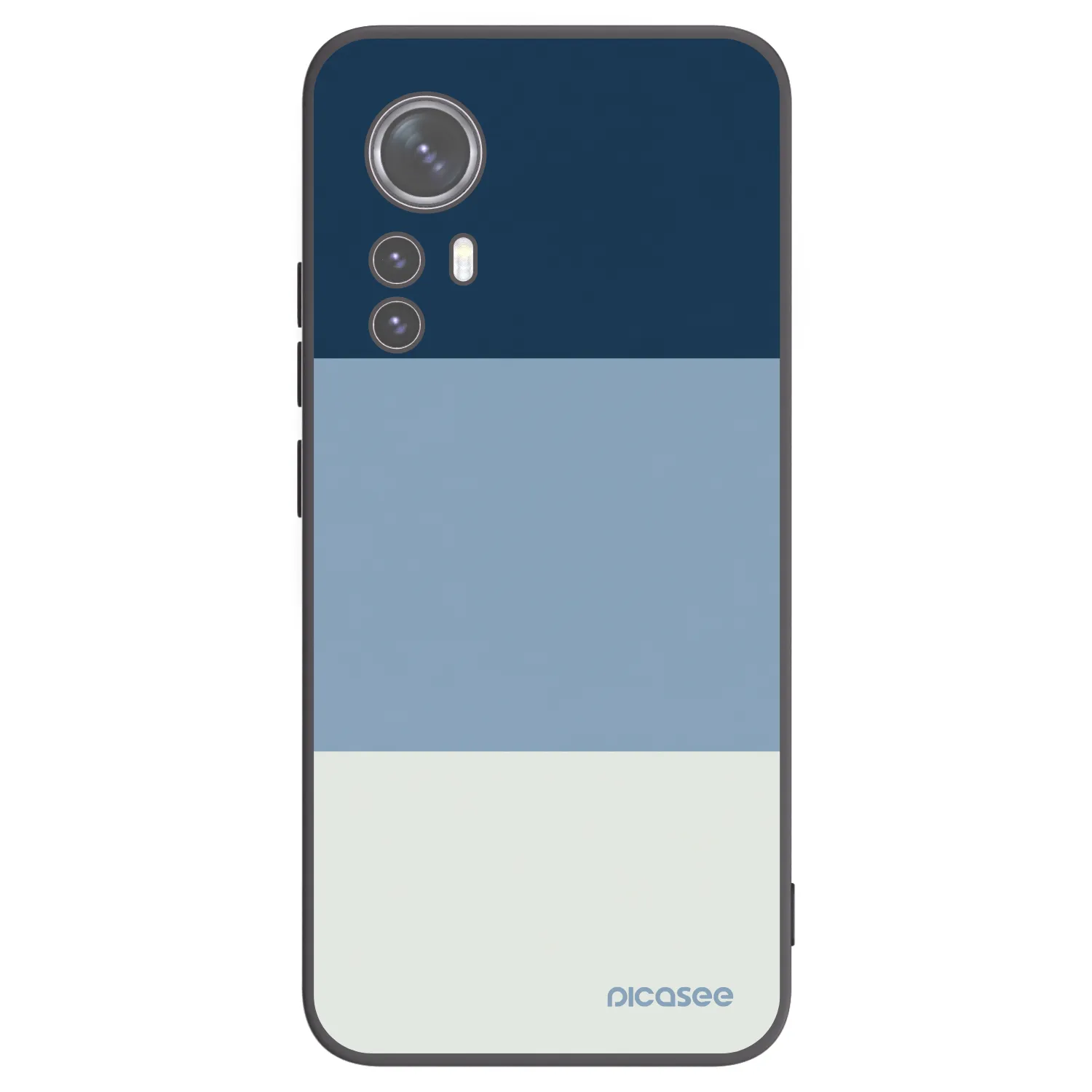 Picasee silikonový černý obal pro Xiaomi 12 - Coastal Blue