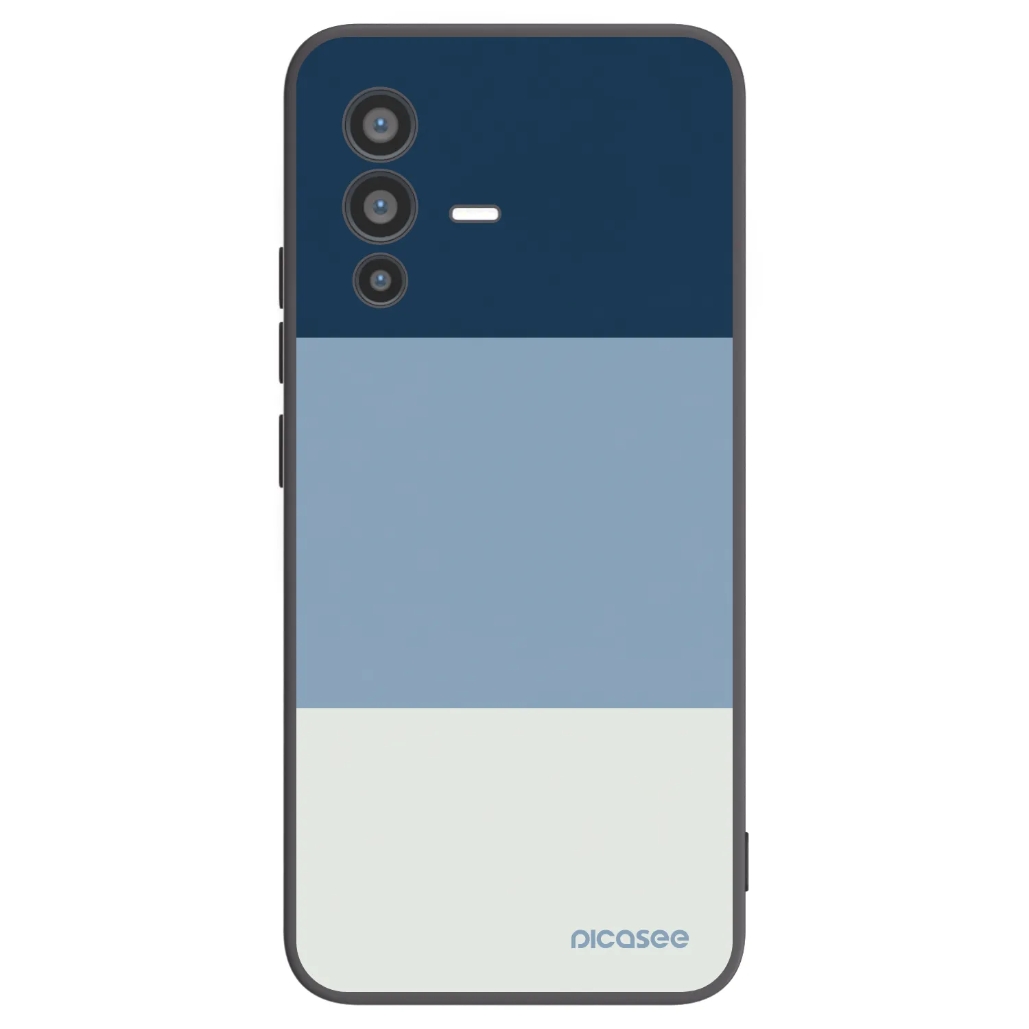 Picasee silikonový černý obal pro Vivo V23 5G - Coastal Blue