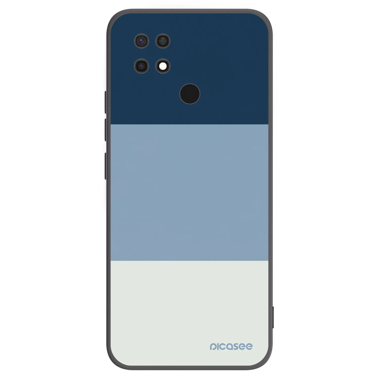 Picasee silikonový černý obal pro Xiaomi Redmi 10C - Coastal Blue