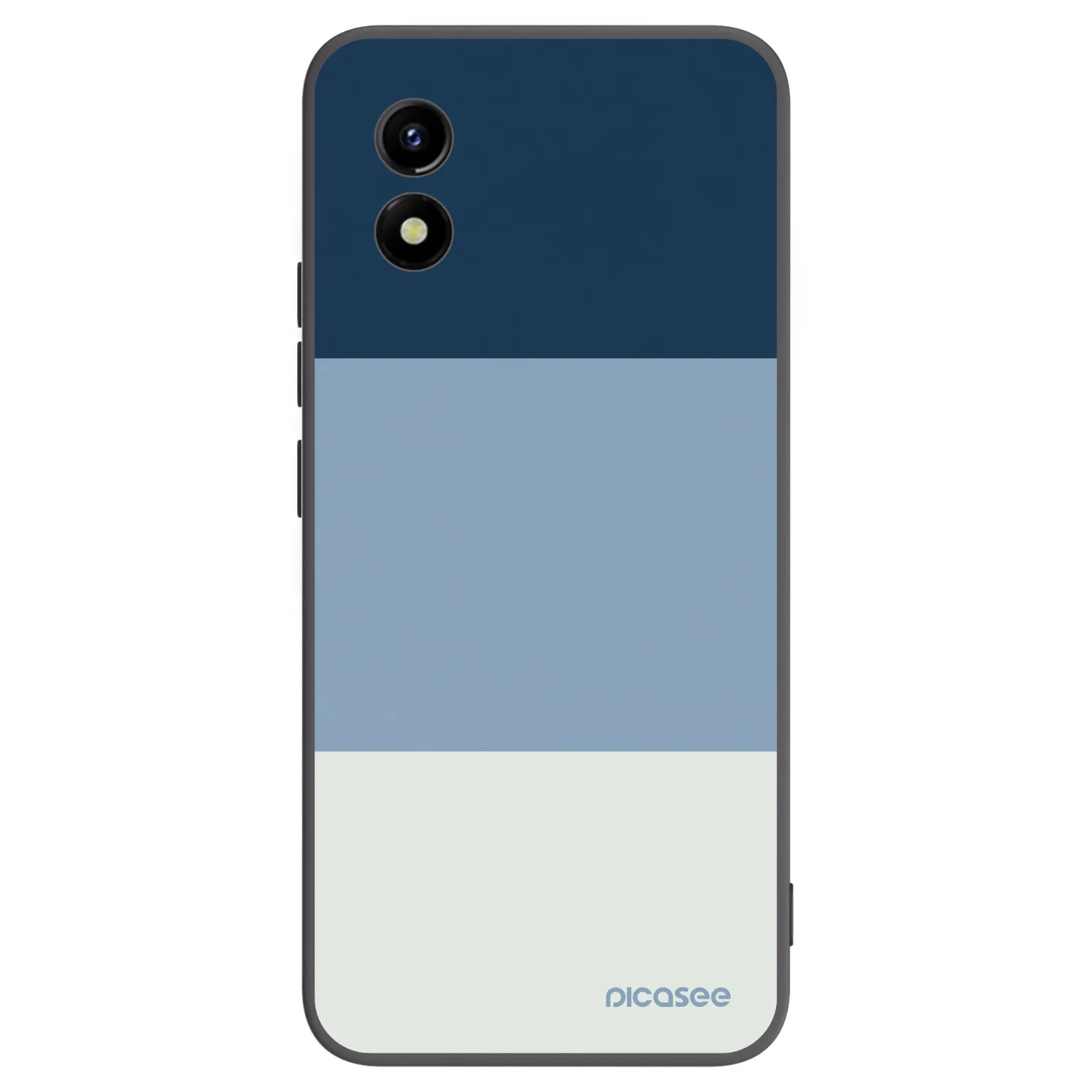 Picasee silikonový černý obal pro Vivo Y01 - Coastal Blue