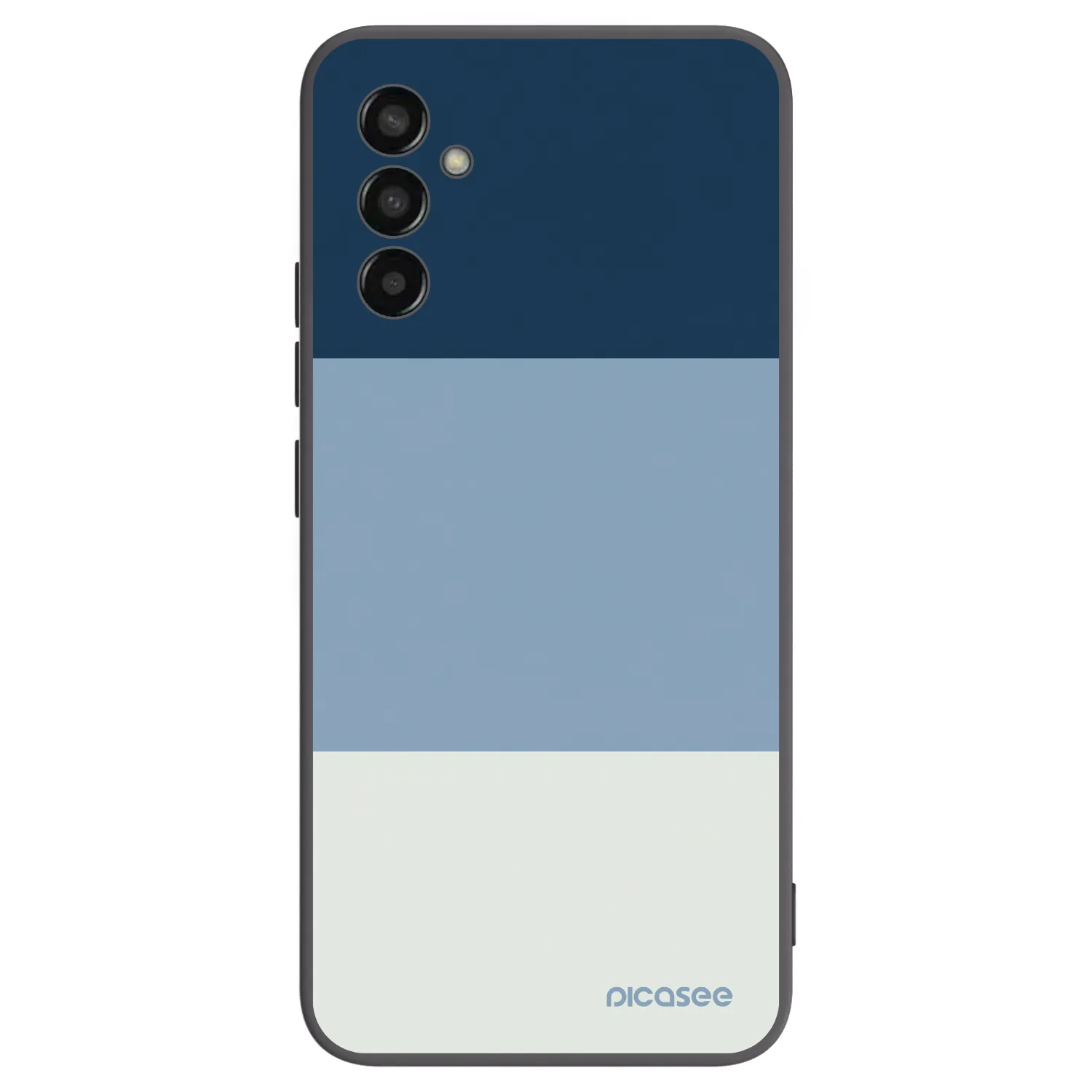 Picasee silikonový černý obal pro Samsung Galaxy M13 M135F - Coastal Blue