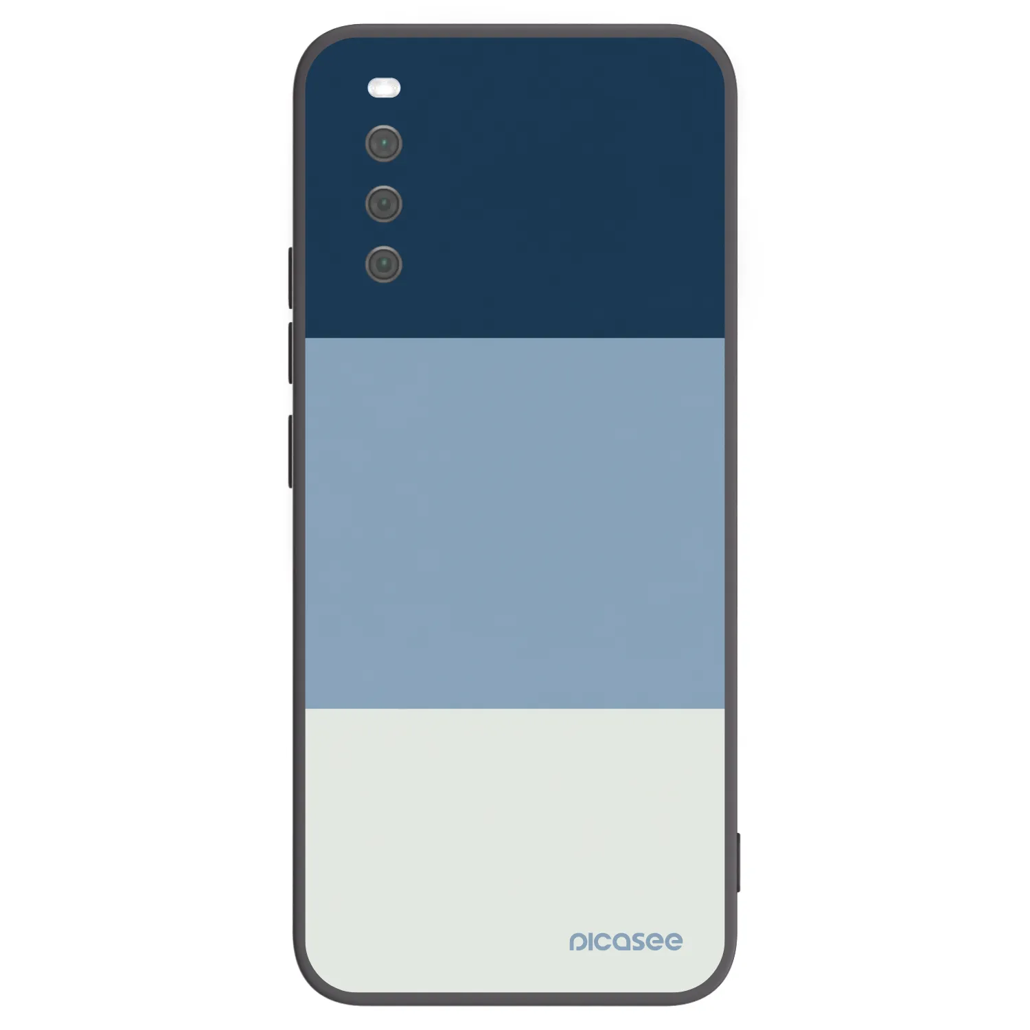 Picasee silikonový černý obal pro Sony Xperia 10 III - Coastal Blue