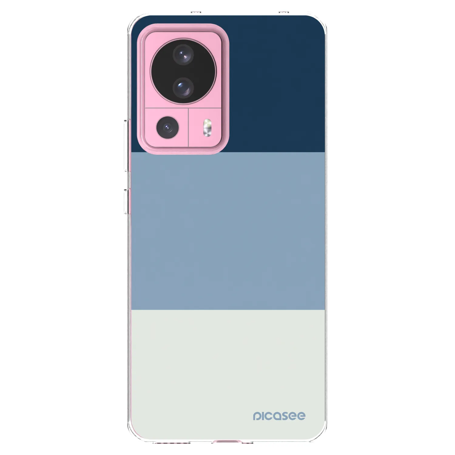 Picasee silikonový průhledný obal pro Xiaomi 13 Lite - Coastal Blue