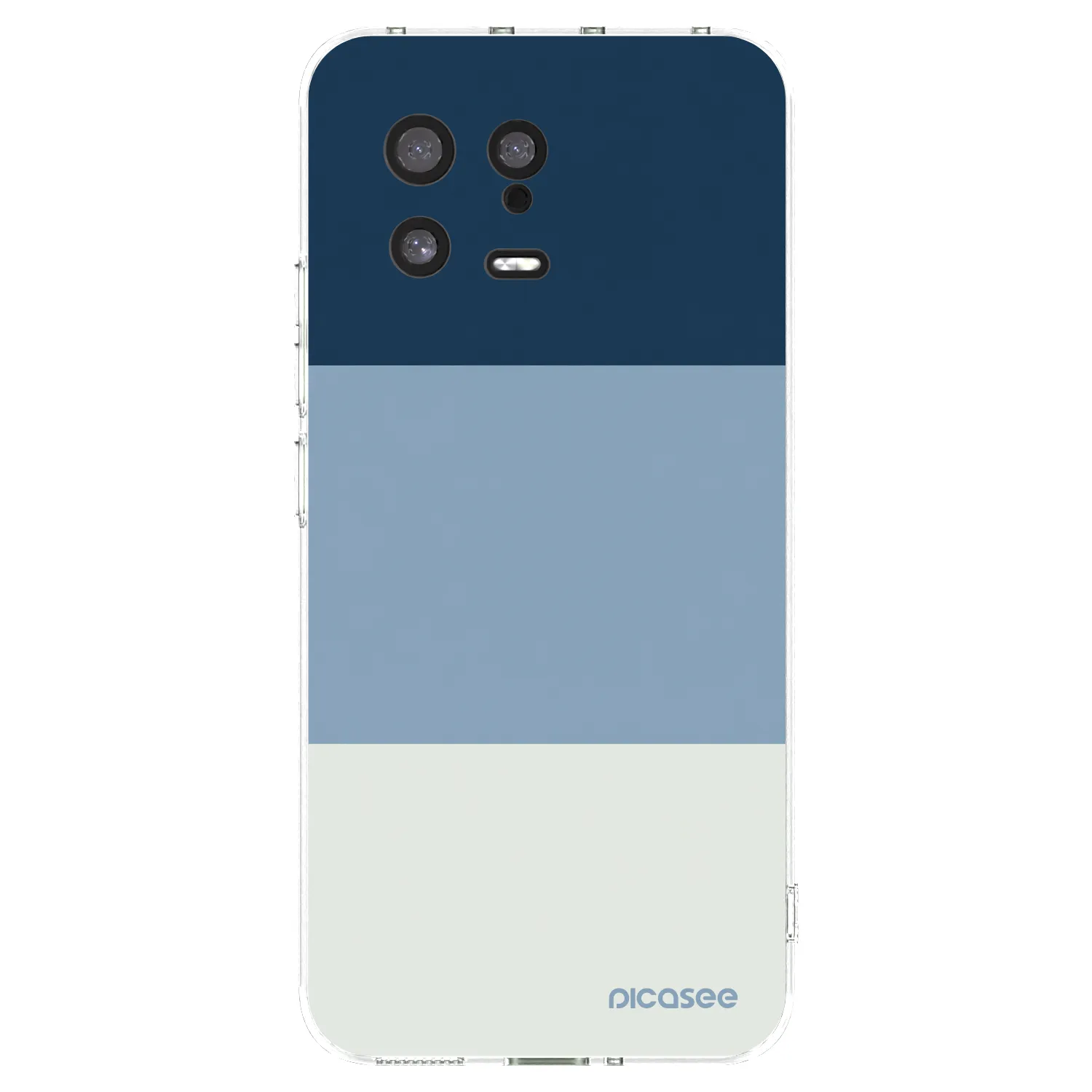 Picasee silikonový průhledný obal pro Xiaomi 13 - Coastal Blue