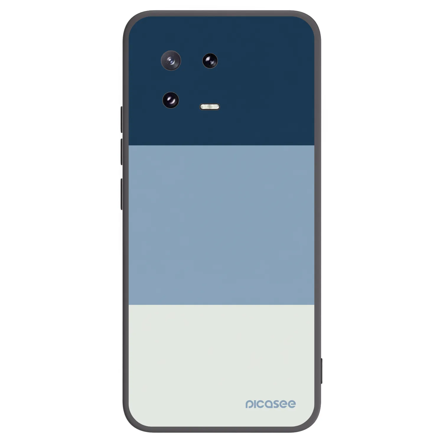 Picasee silikonový černý obal pro Xiaomi 13 Pro - Coastal Blue