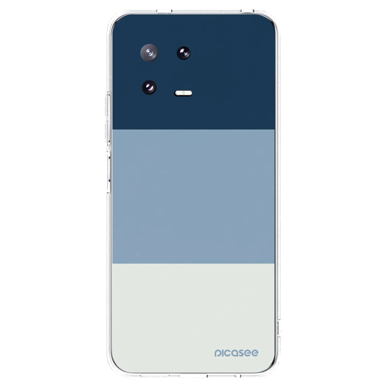 Picasee silikonový průhledný obal pro Xiaomi 13 Pro - Coastal Blue