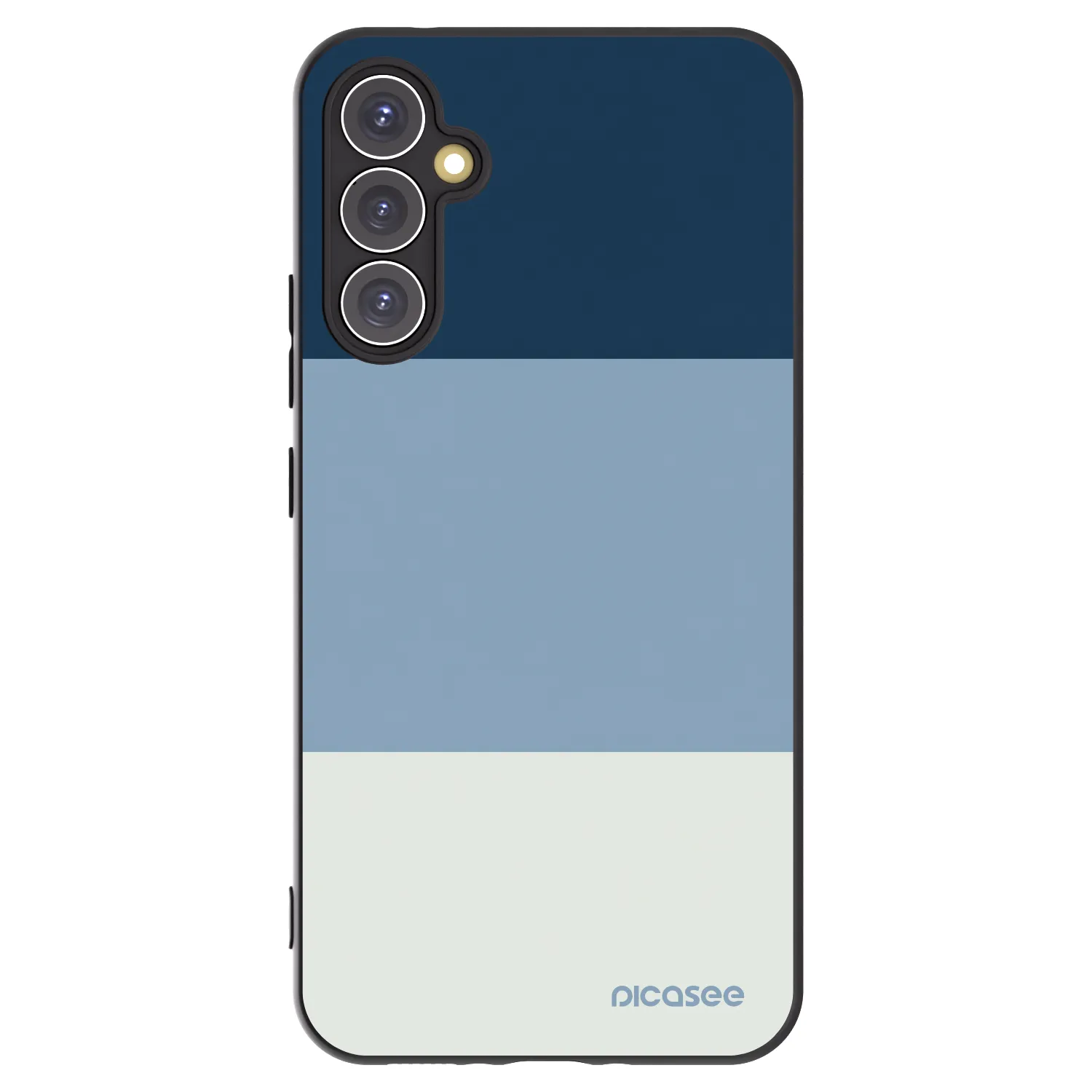 Picasee silikonový černý obal pro Samsung Galaxy A34 5G A346B - Coastal Blue