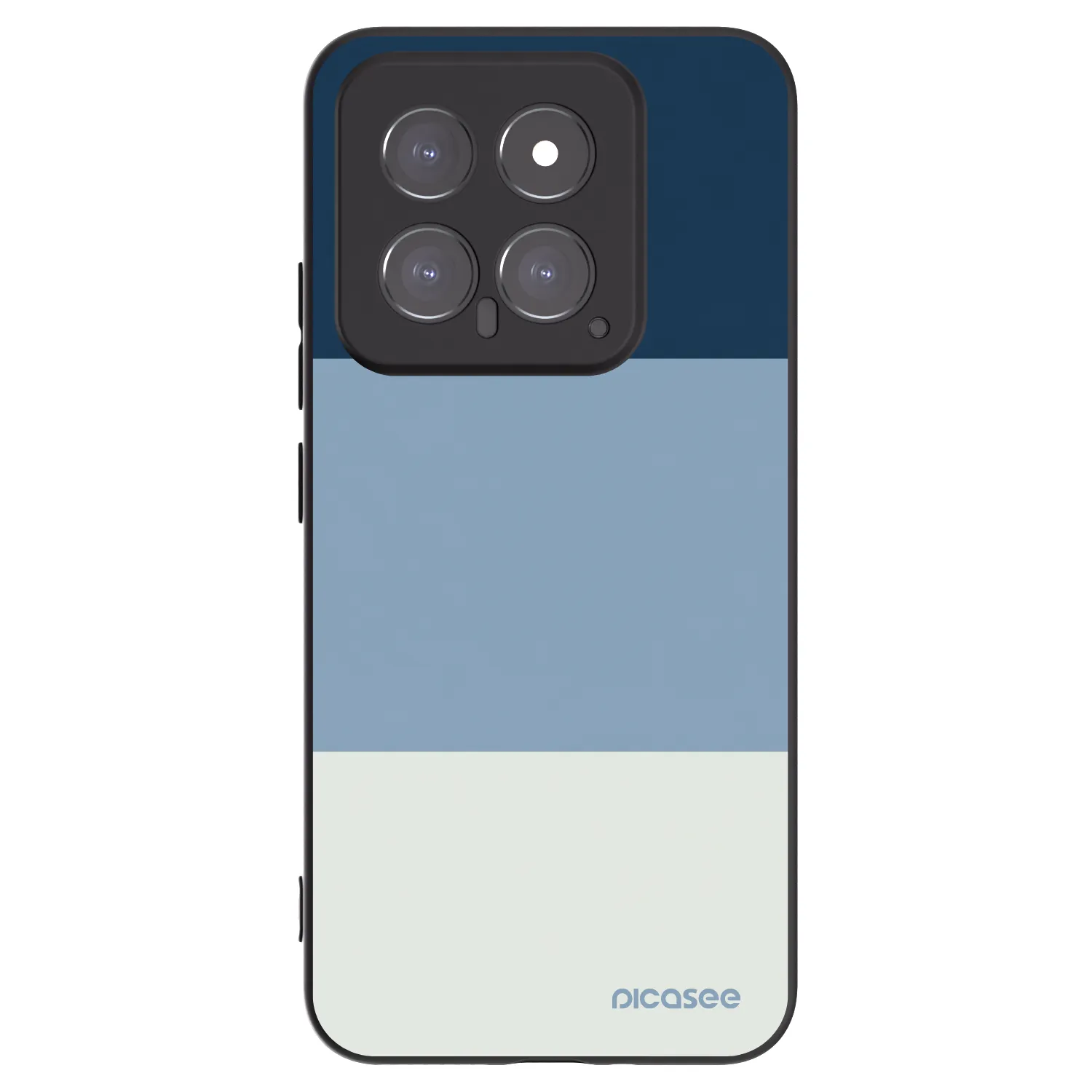 Picasee silikonový černý obal pro Xiaomi 14 - Coastal Blue
