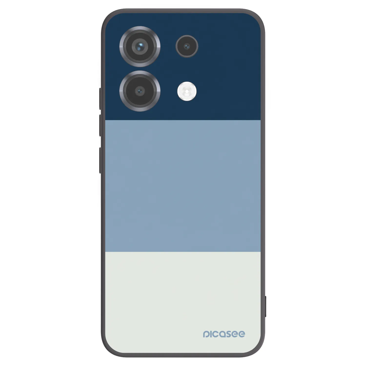 Picasee silikonový černý obal pro Xiaomi Poco X6 - Coastal Blue