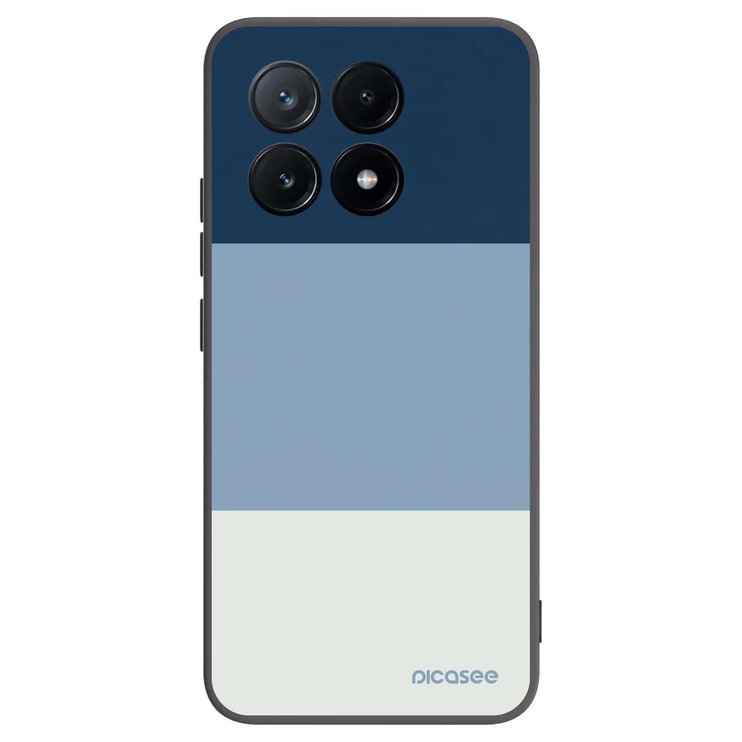 Picasee silikonový černý obal pro Xiaomi Poco X6 Pro - Coastal Blue