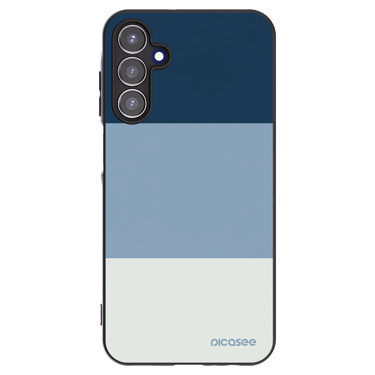 Picasee silikonový černý obal pro Samsung Galaxy A15 A155F 4G - Coastal Blue