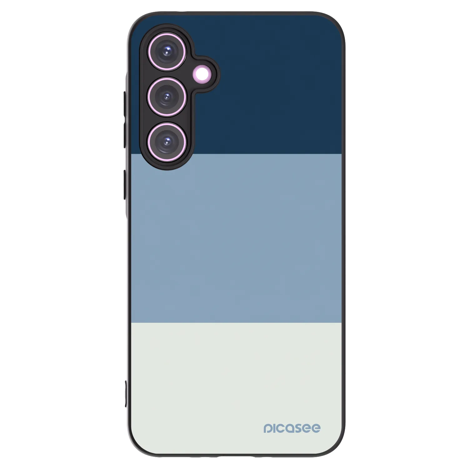 Picasee silikonový černý obal pro Samsung Galaxy A35 5G A356B - Coastal Blue