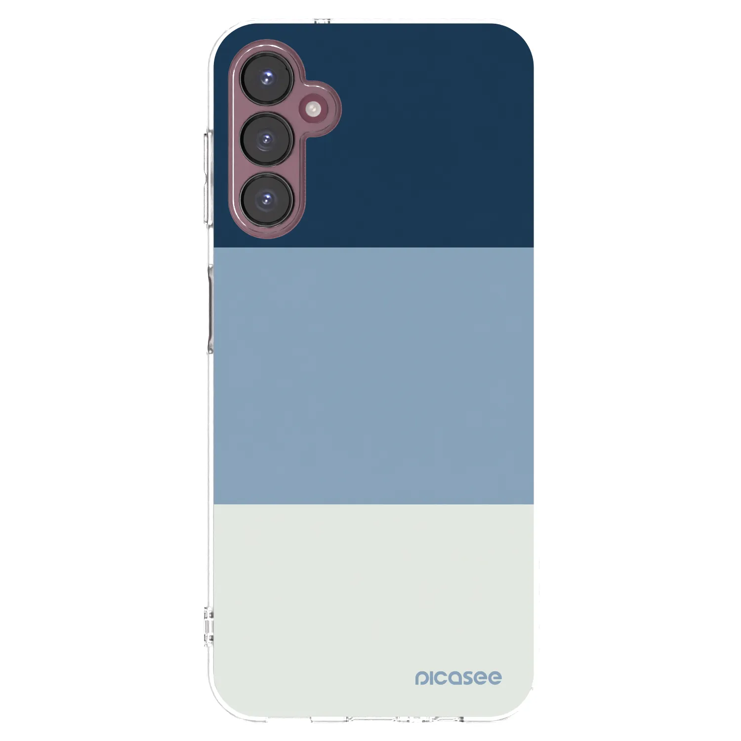 Picasee silikonový průhledný obal pro Samsung Galaxy A05s A057G - Coastal Blue