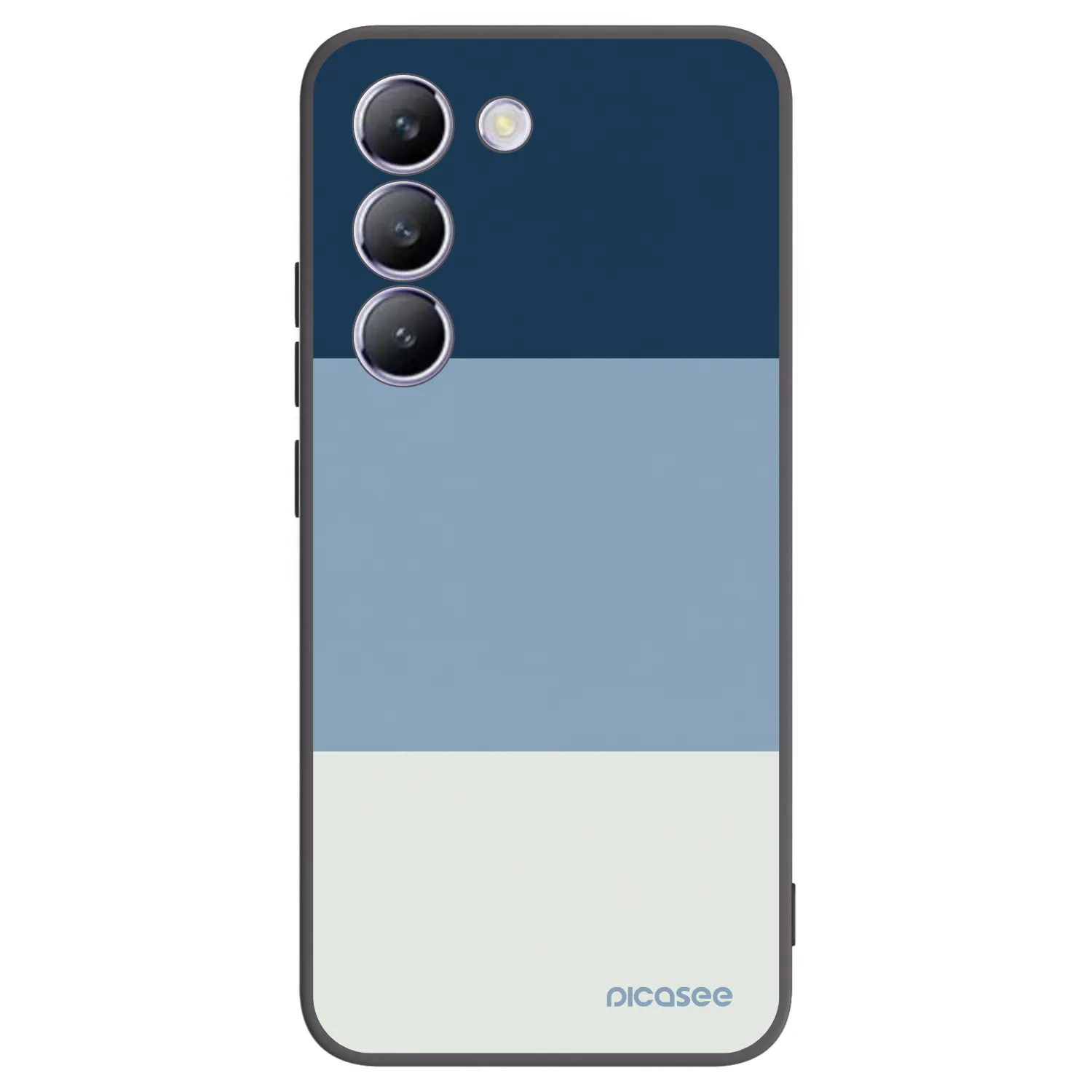 Picasee silikonový černý obal pro Vivo V40 SE 5G - Coastal Blue