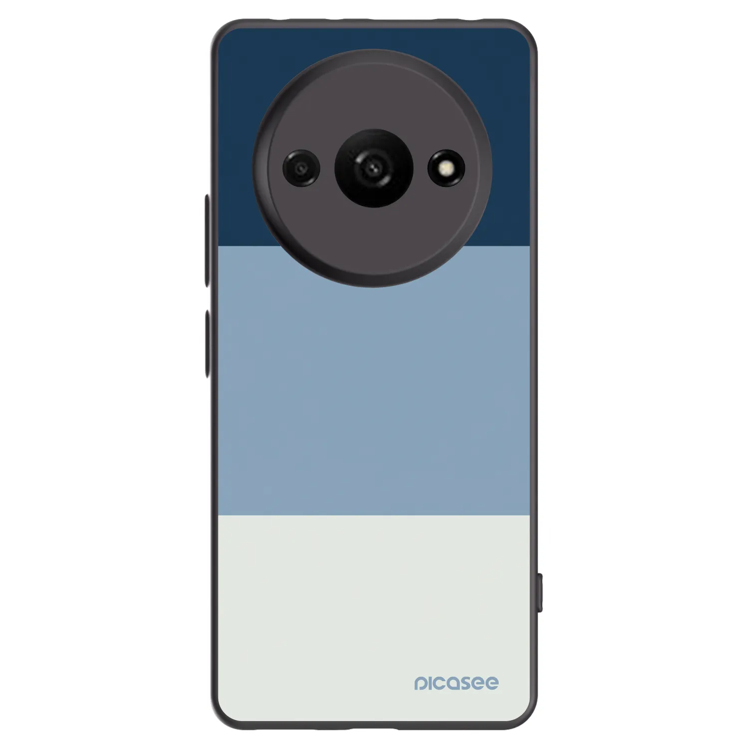 Picasee silikonový černý obal pro Xiaomi Redmi A3 - Coastal Blue