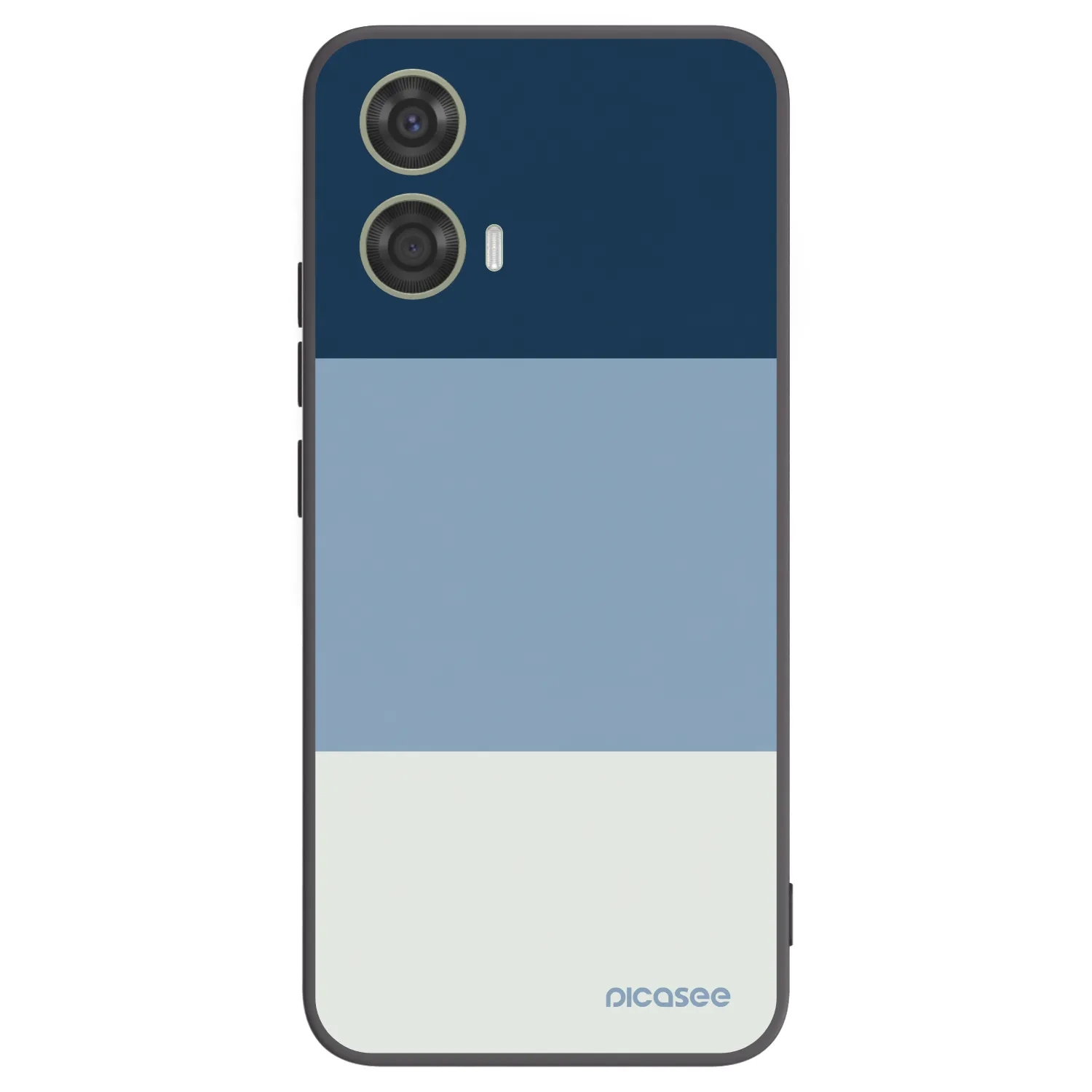 Picasee silikonový černý obal pro Motorola Moto G24 - Coastal Blue