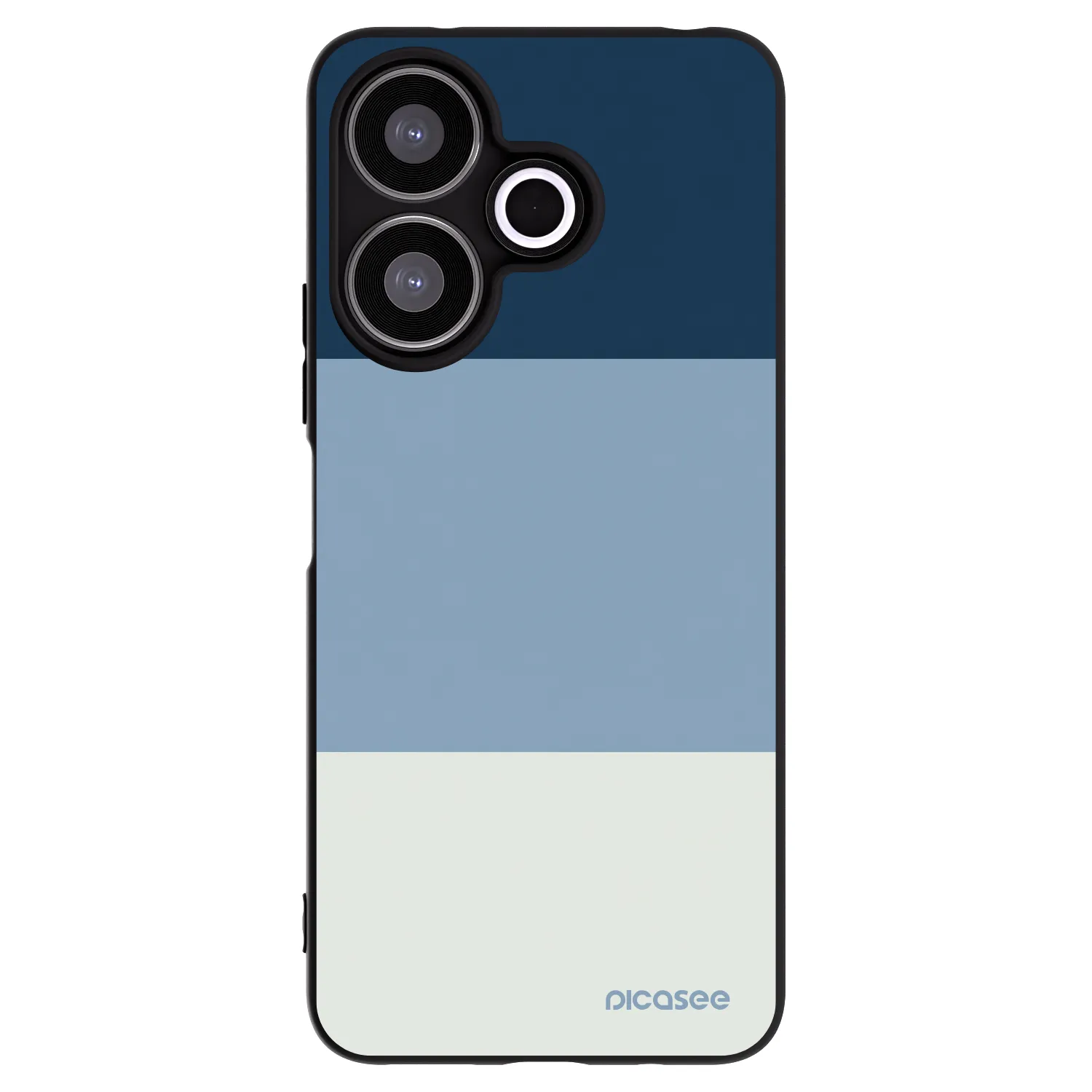 Picasee silikonový černý obal pro Xiaomi Redmi 13 4G - Coastal Blue