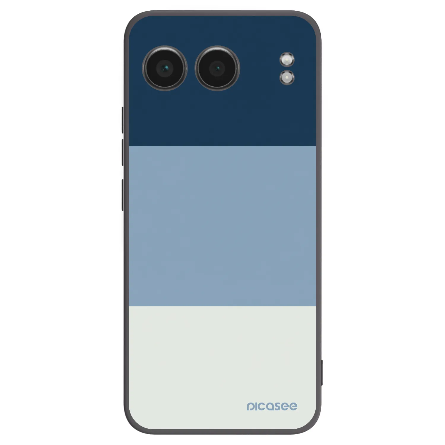 Picasee silikonový černý obal pro OnePlus Nord 4 - Coastal Blue