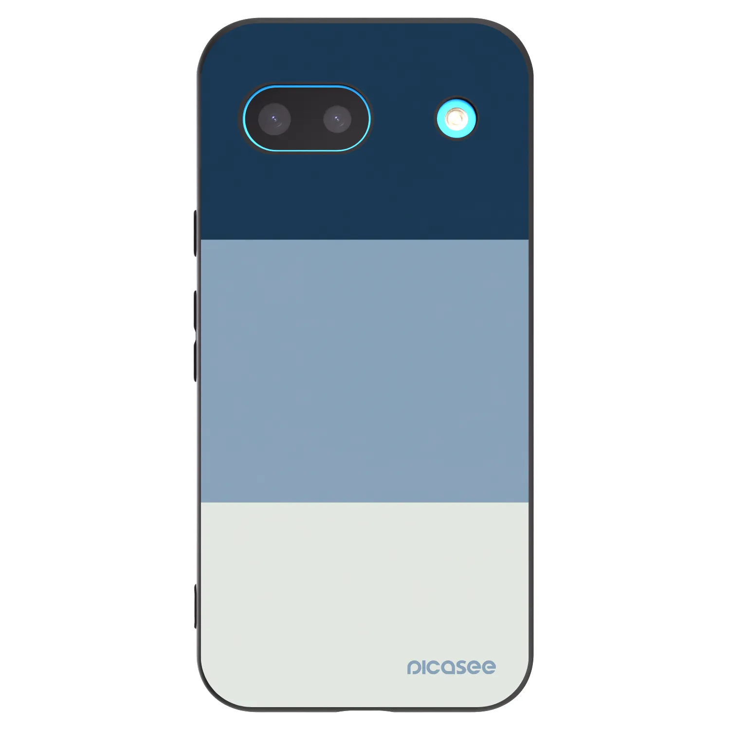 Picasee silikonový černý obal pro Google Pixel 8 - Coastal Blue