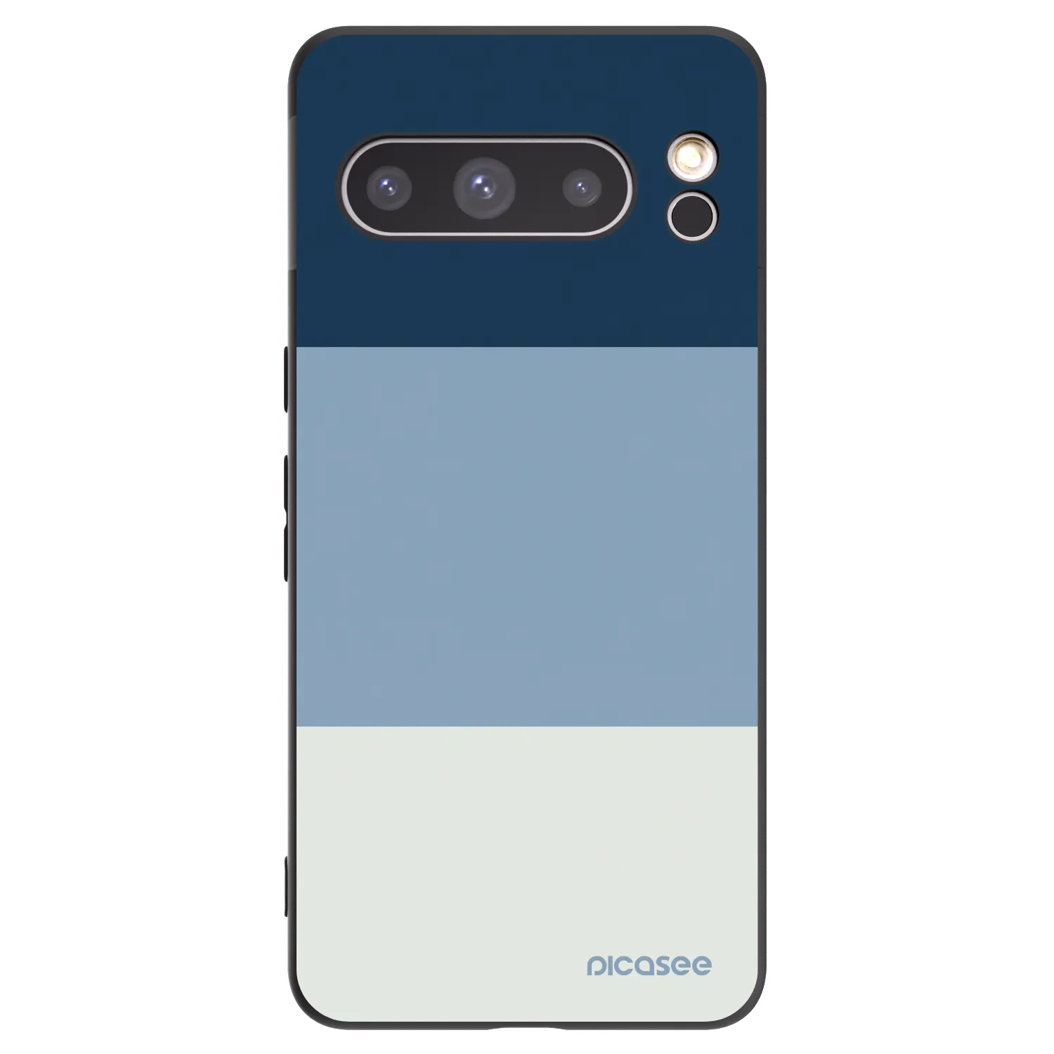 Picasee silikonový černý obal pro Google Pixel 8 Pro - Coastal Blue