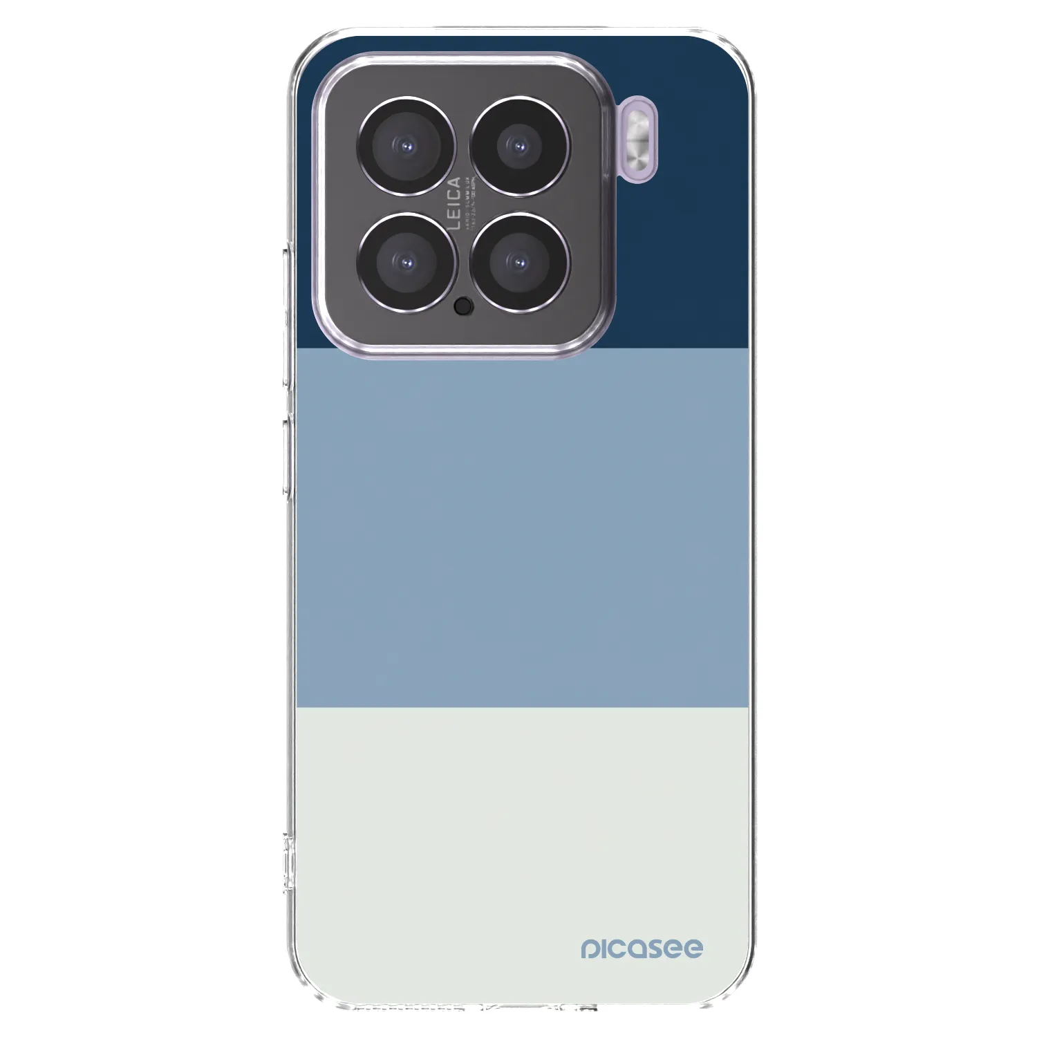 Picasee silikonový průhledný obal pro Xiaomi 15 - Coastal Blue