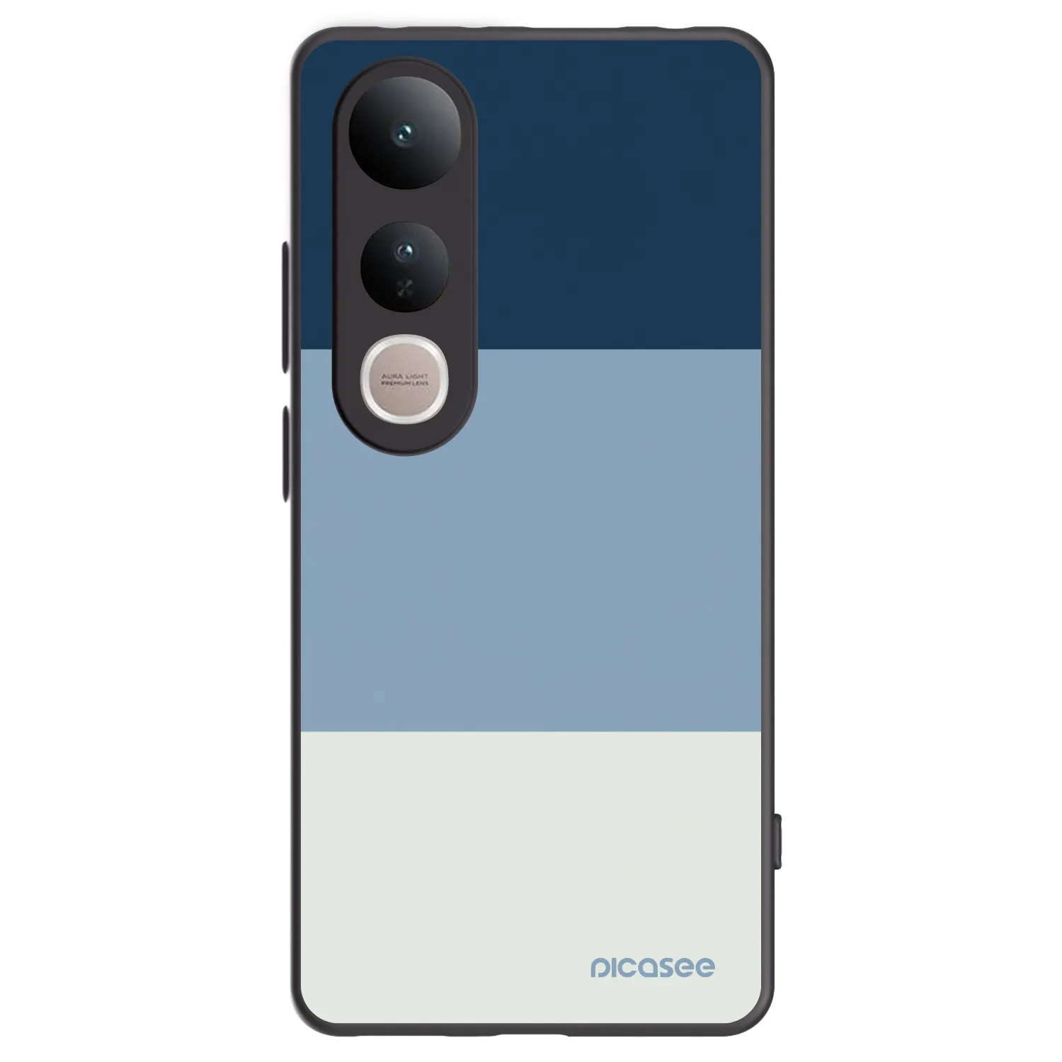 Picasee silikonový černý obal pro Vivo V50 Lite 5G - Coastal Blue