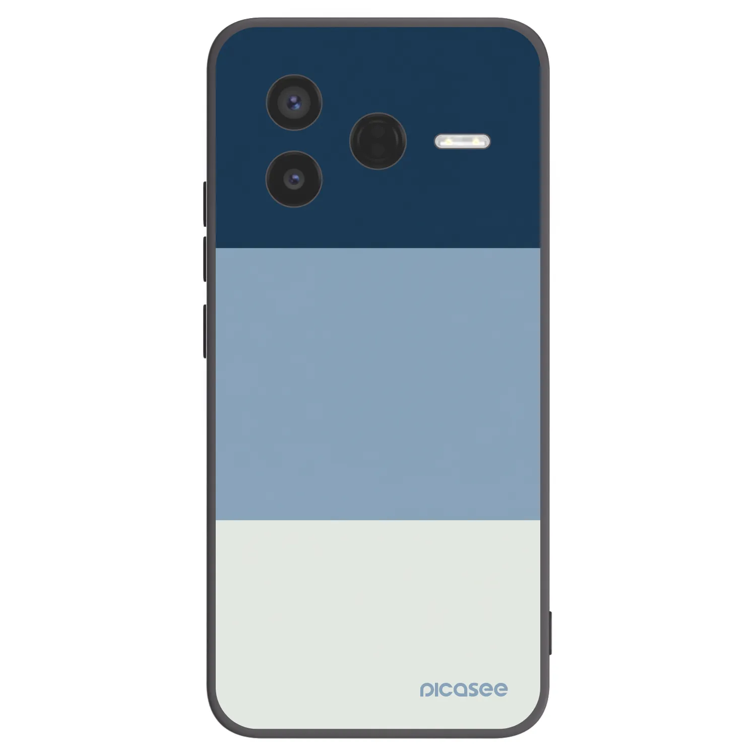 Picasee silikonový černý obal pro Xiaomi Poco F7 Pro 5G - Coastal Blue