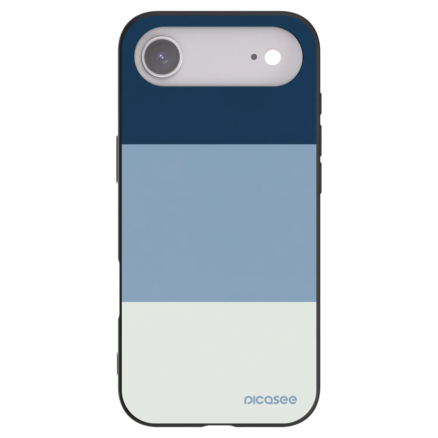 Picasee silikonový černý obal pro Apple iPhone Air - Coastal Blue