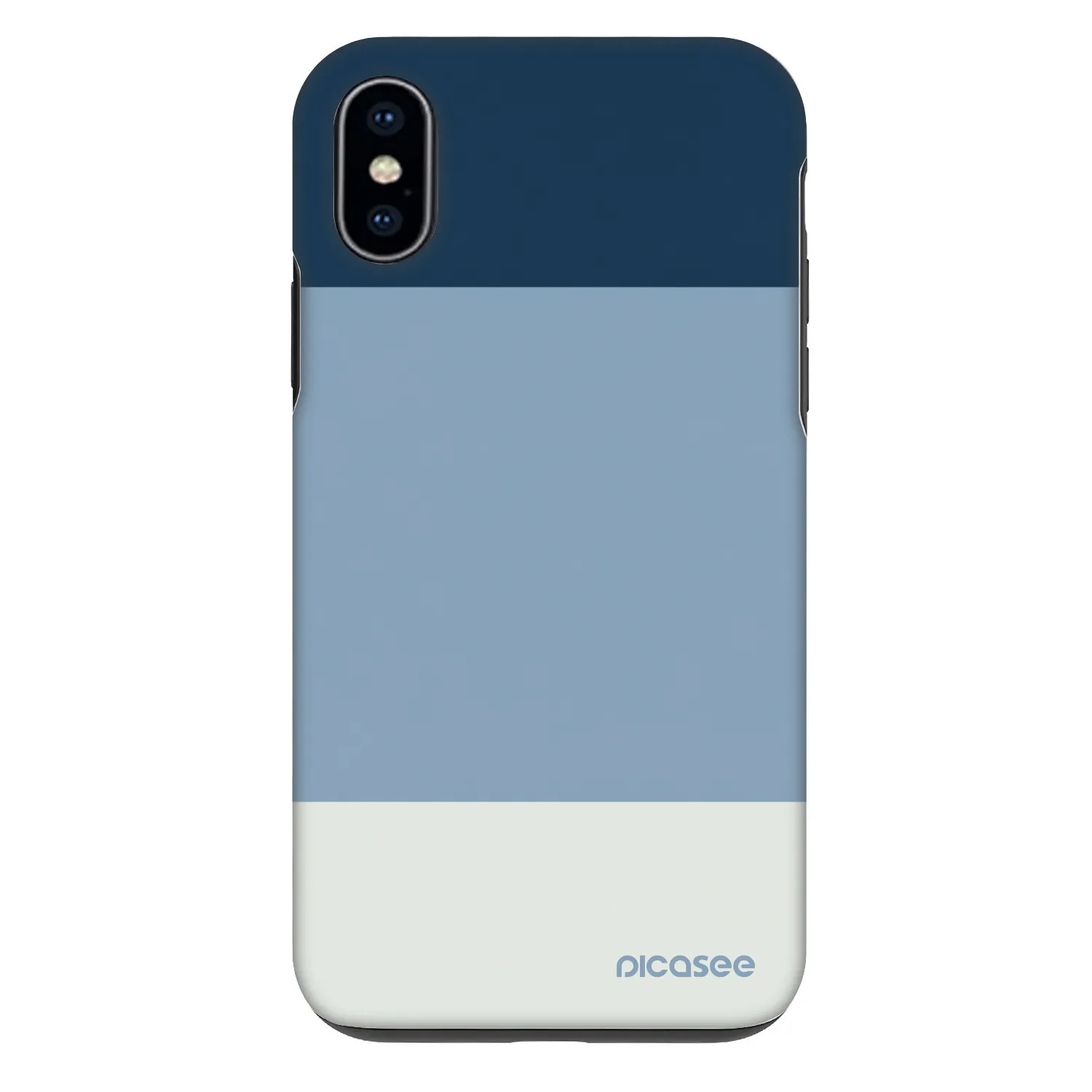 Picasee Fashion Case pro Apple iPhone X/XS - Coastal Blue
