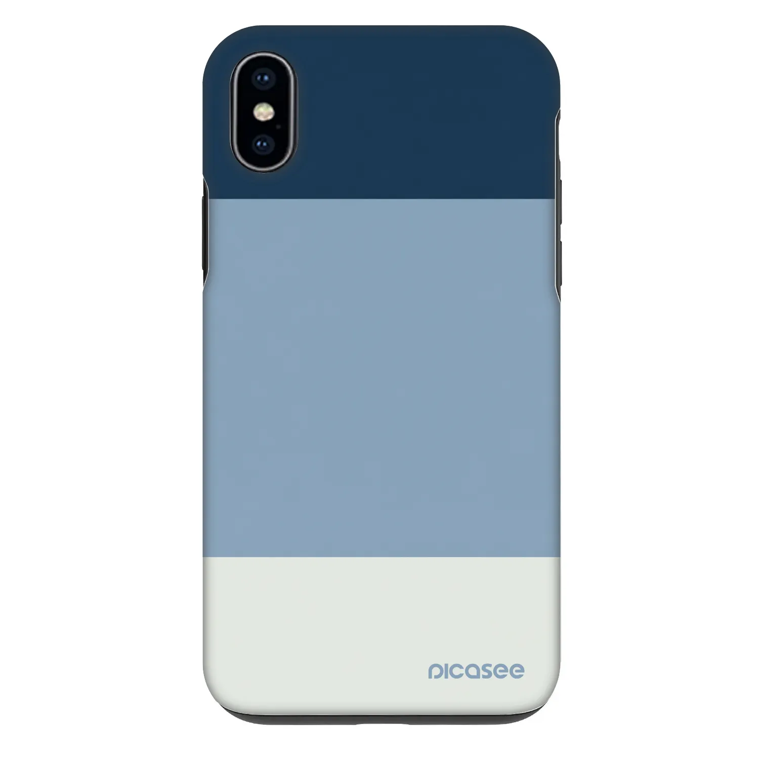 Picasee Fashion Case pro Apple iPhone XS Max - Coastal Blue