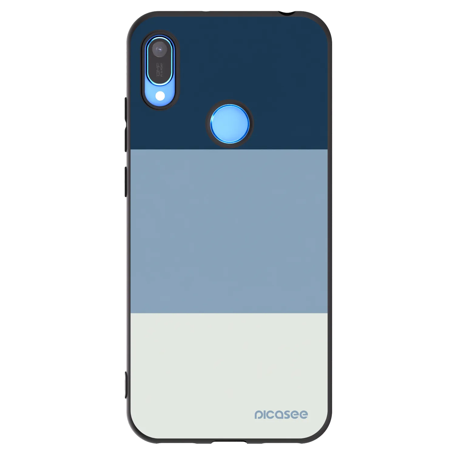 Picasee silikonový černý obal pro Huawei Y6 2019 - Coastal Blue