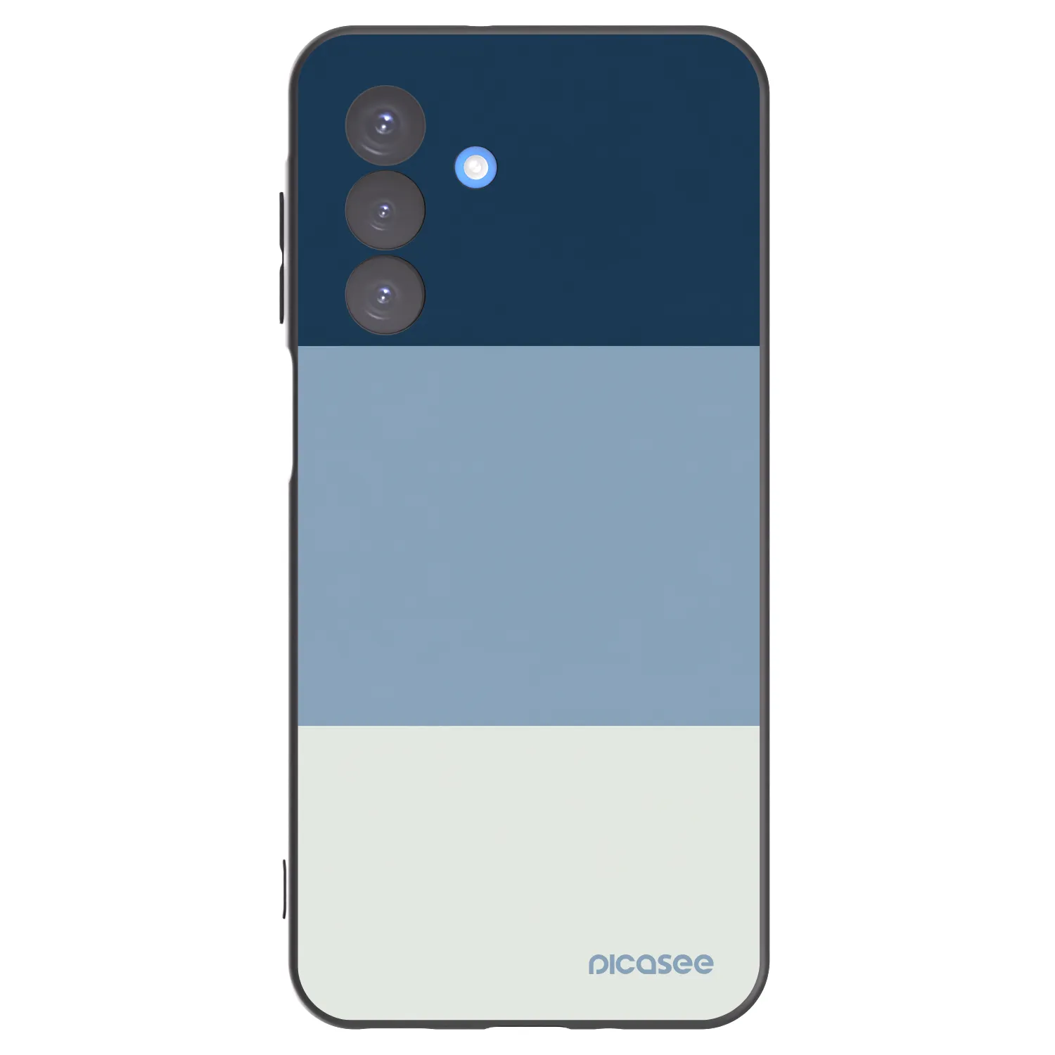 Picasee silikonový černý obal pro Samsung Galaxy A17 5G - Coastal Blue