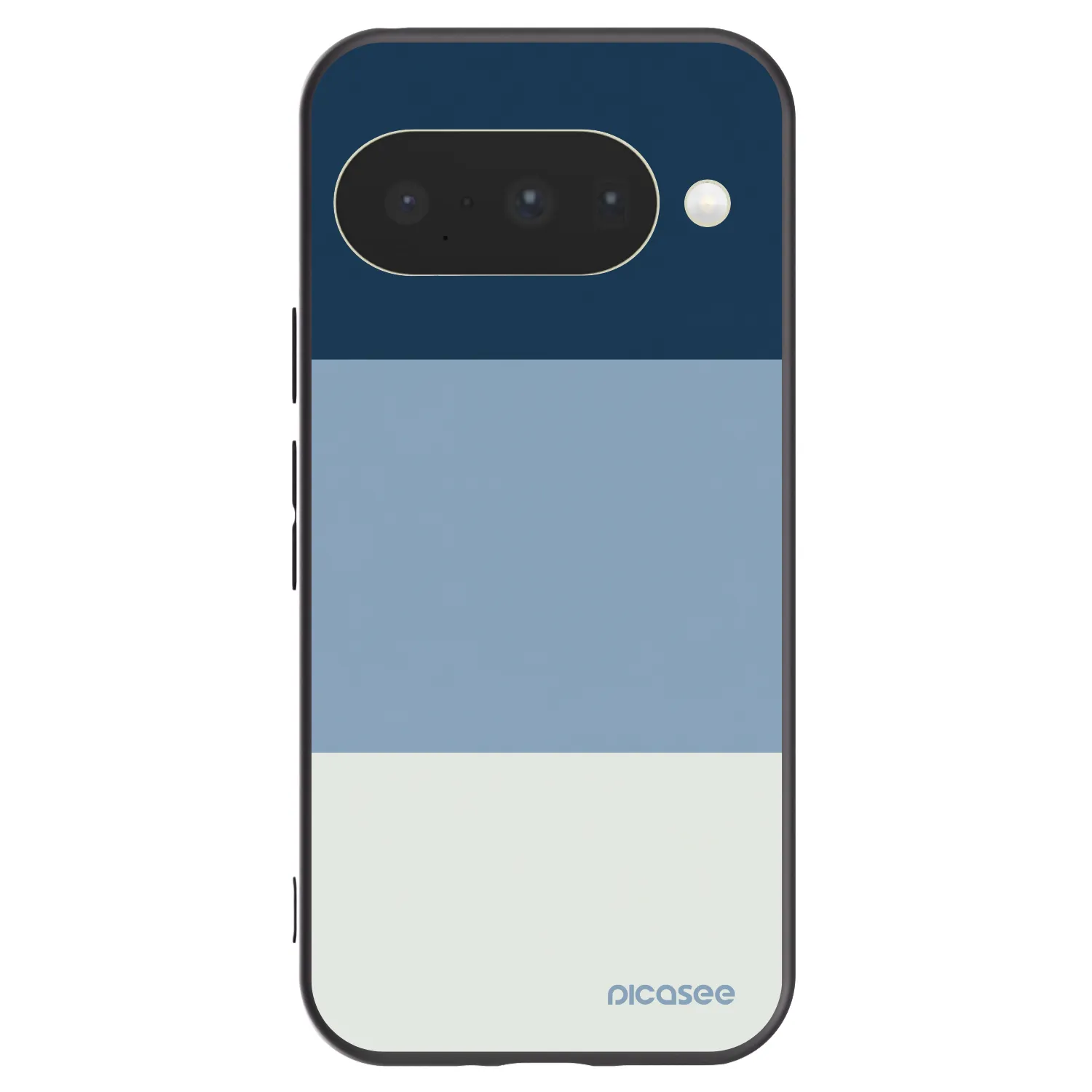 Picasee silikonový černý obal pro Google Pixel 10 - Coastal Blue