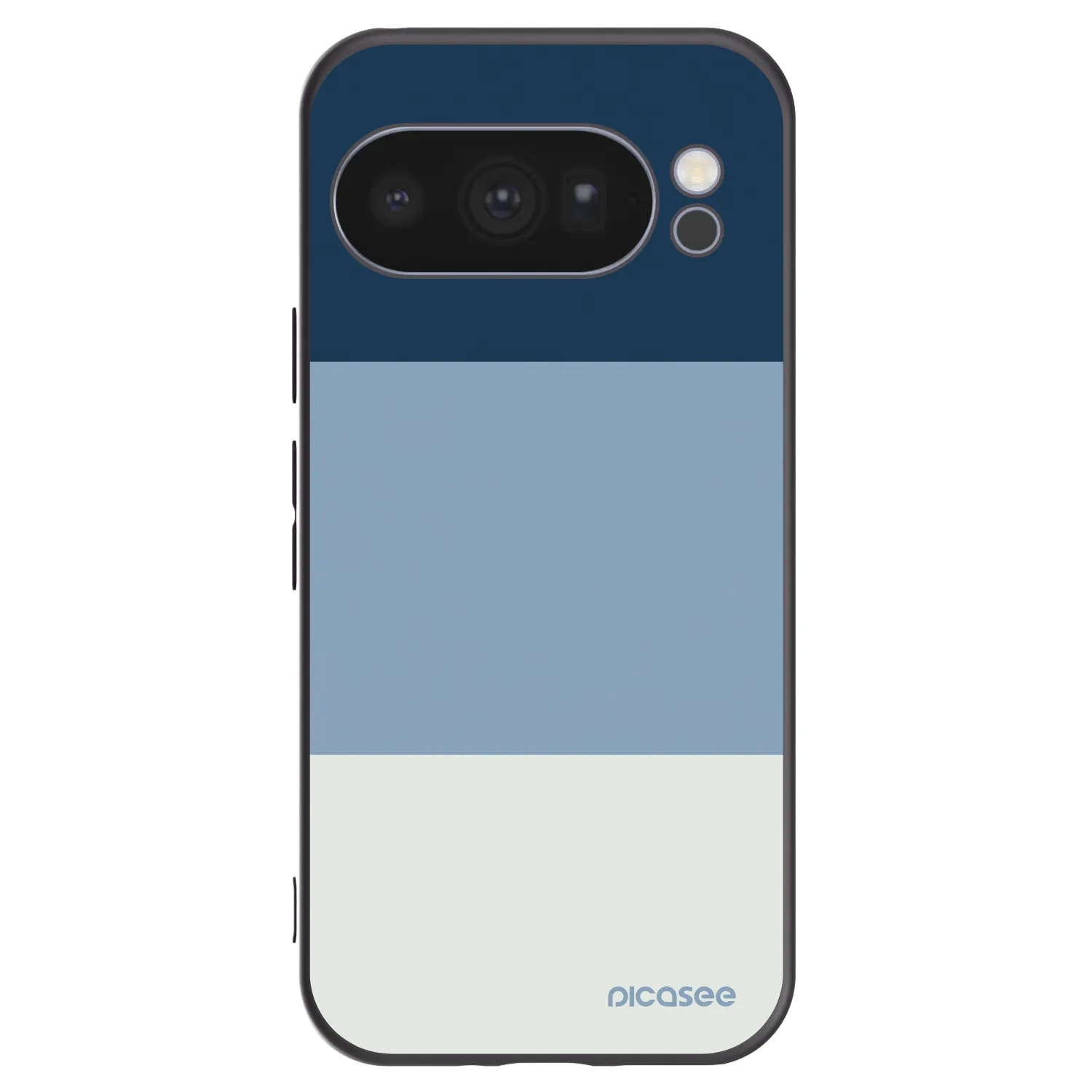 Picasee silikonový černý obal pro Google Pixel 10 Pro - Coastal Blue