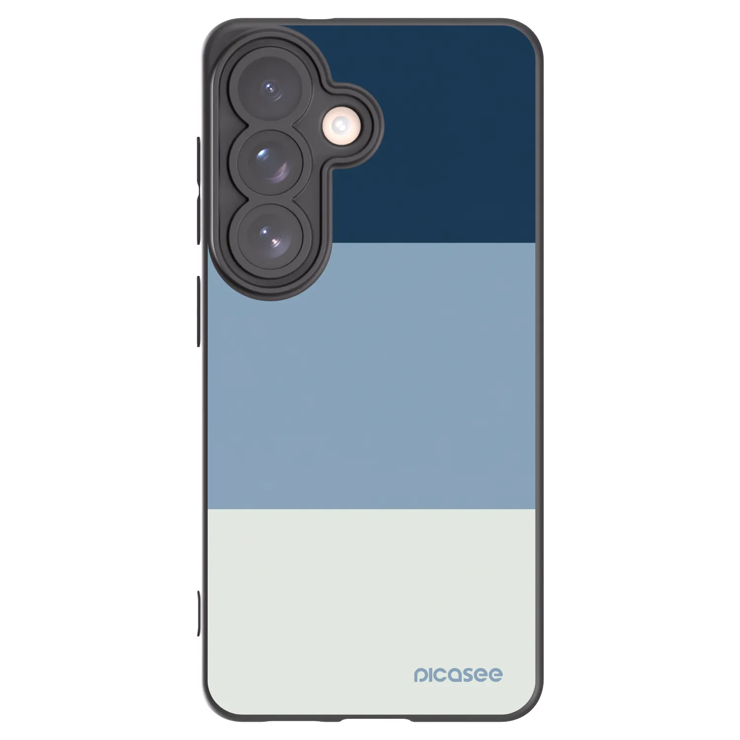 Picasee silikonový černý obal pro Samsung Galaxy S26 - Coastal Blue