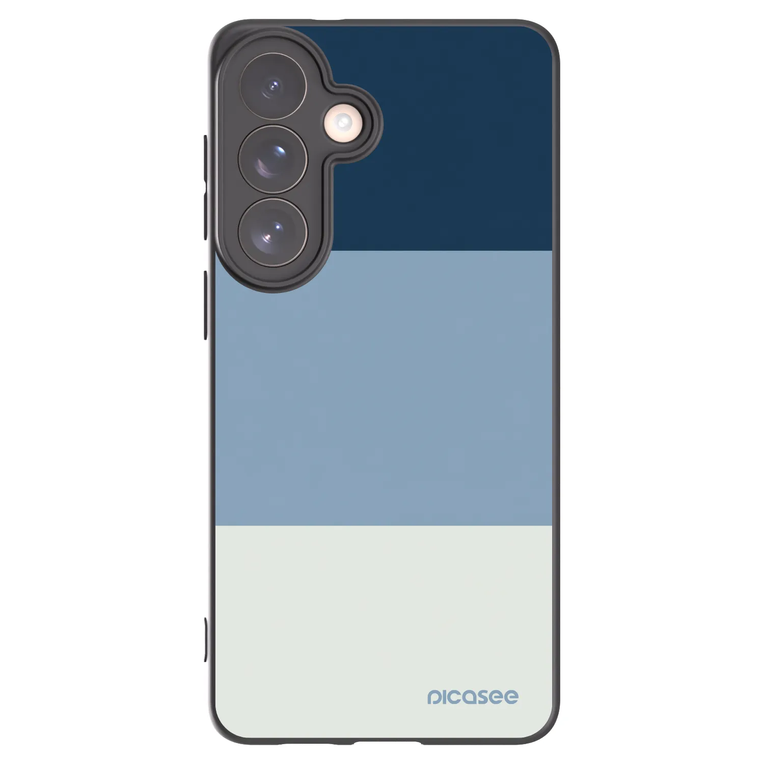 Picasee silikonový černý obal pro Samsung Galaxy S26+ - Coastal Blue