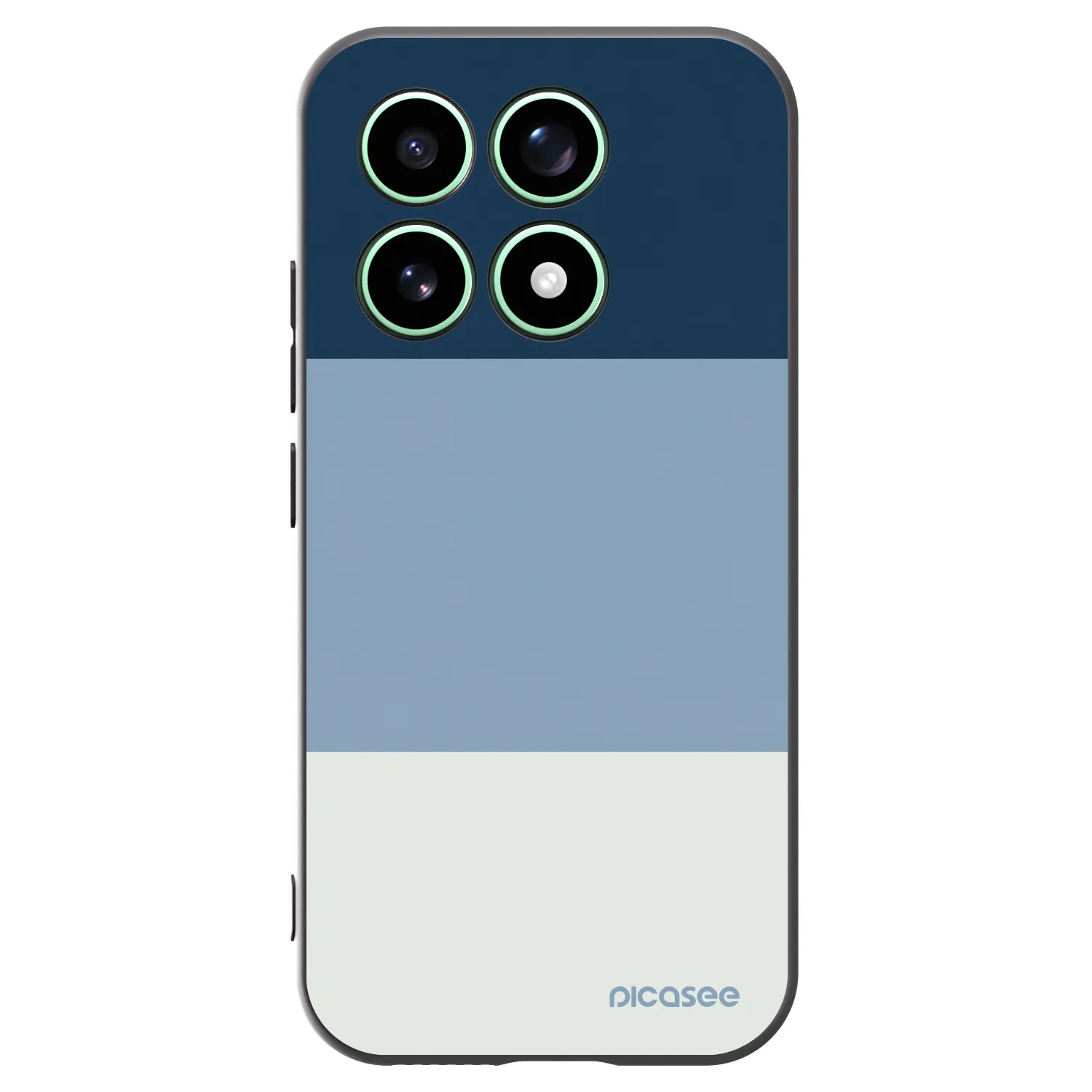 Picasee silikonový černý obal pro Xiaomi 17 - Coastal Blue