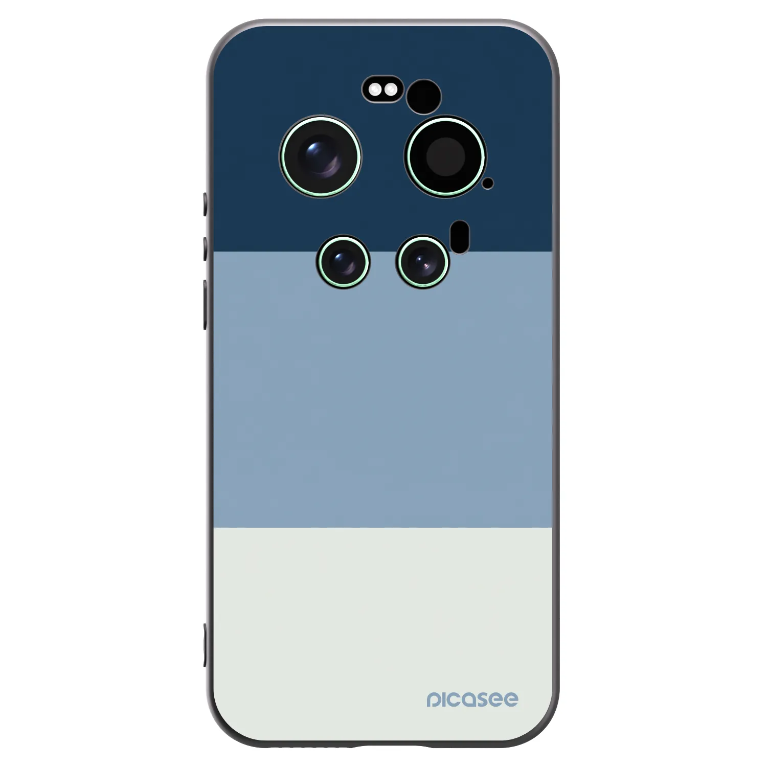 Picasee silikonový černý obal pro Xiaomi 17 Ultra - Coastal Blue
