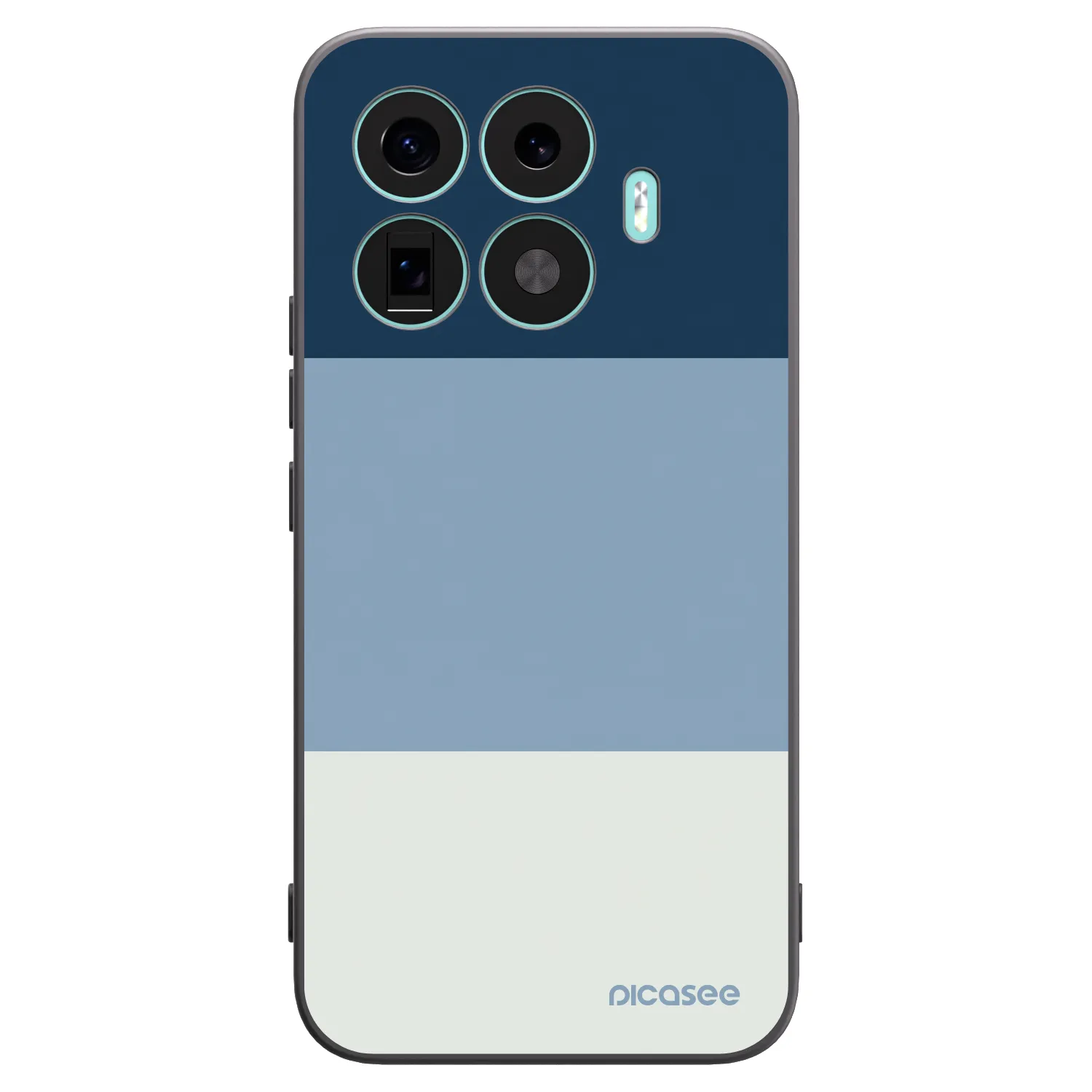 Picasee silikonový černý obal pro Xiaomi 17T Pro - Coastal Blue