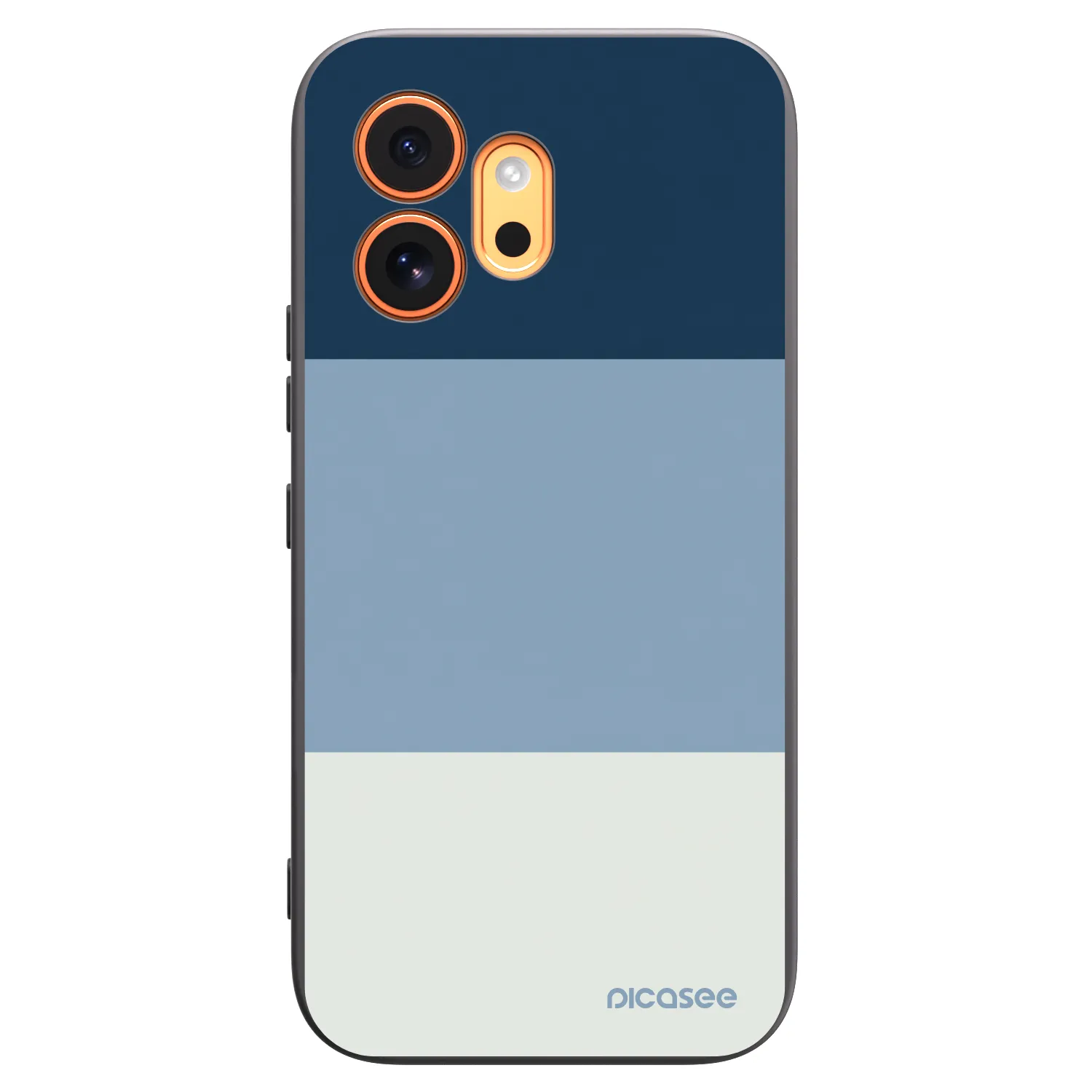 Picasee silikonový černý obal pro Honor 600 - Coastal Blue