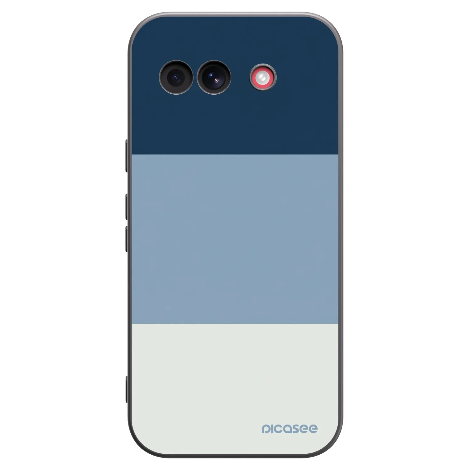 Picasee silikonový černý obal pro Google Pixel 10a - Coastal Blue