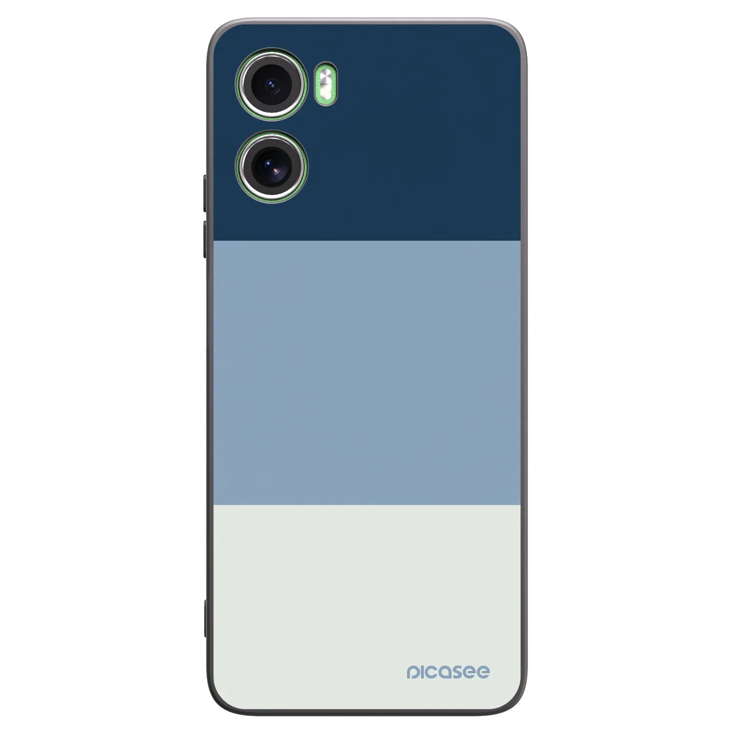 Picasee silikonový černý obal pro Motorola Moto G06 - Coastal Blue