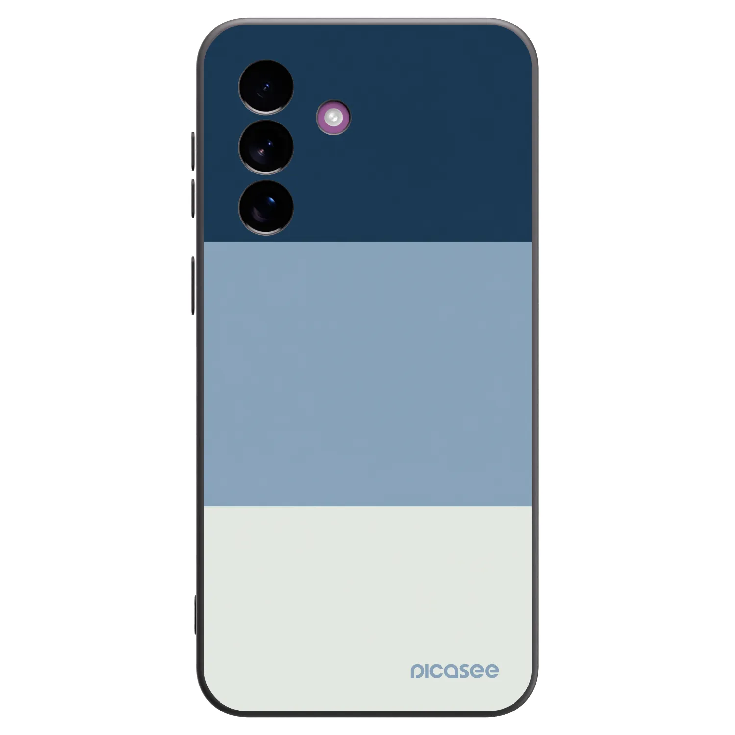 Picasee silikonový černý obal pro Samsung Galaxy A37 - Coastal Blue