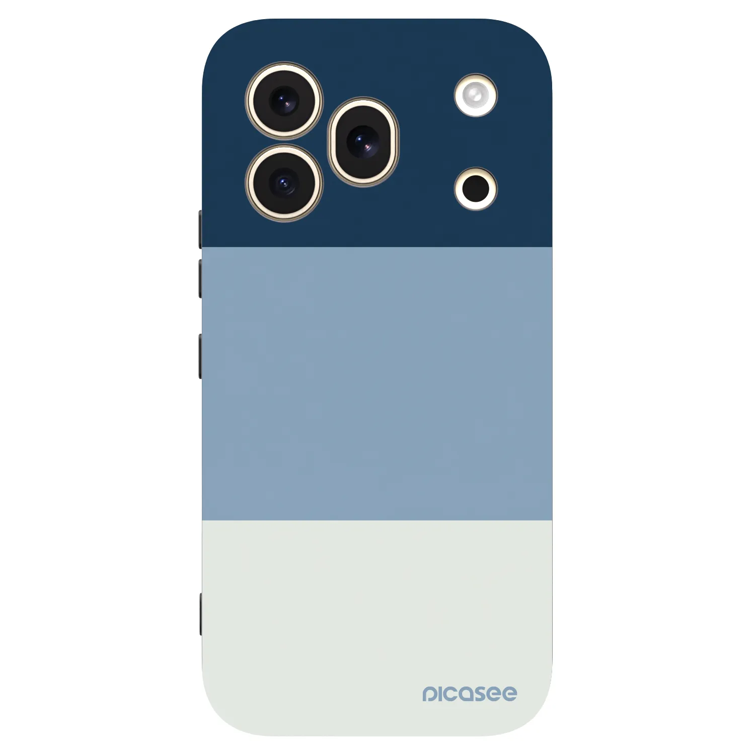Picasee silikonový černý obal pro Honor 600 Pro - Coastal Blue