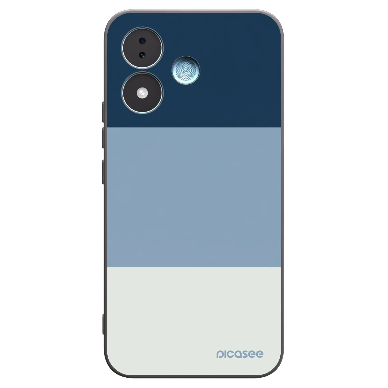 Picasee silikonový černý obal pro Xiaomi Redmi Note 17 5G - Coastal Blue