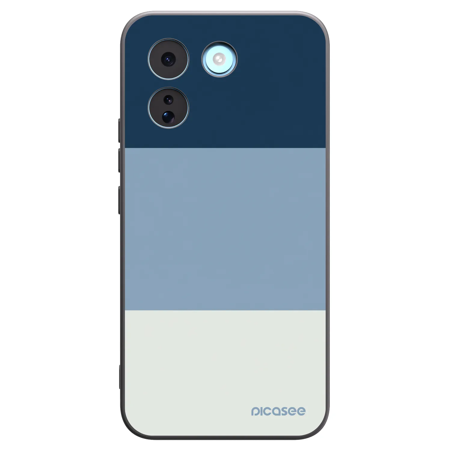 Picasee silikonový černý obal pro Xiaomi Redmi Note 17 Pro MAX 5G - Coastal Blue
