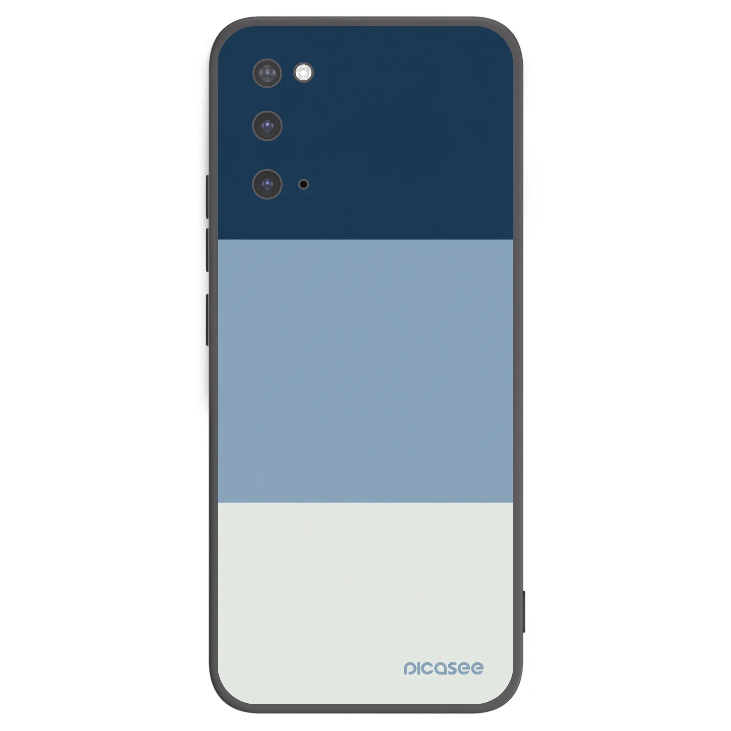 Picasee silikonový černý obal pro Samsung Galaxy S20 G980F - Coastal Blue